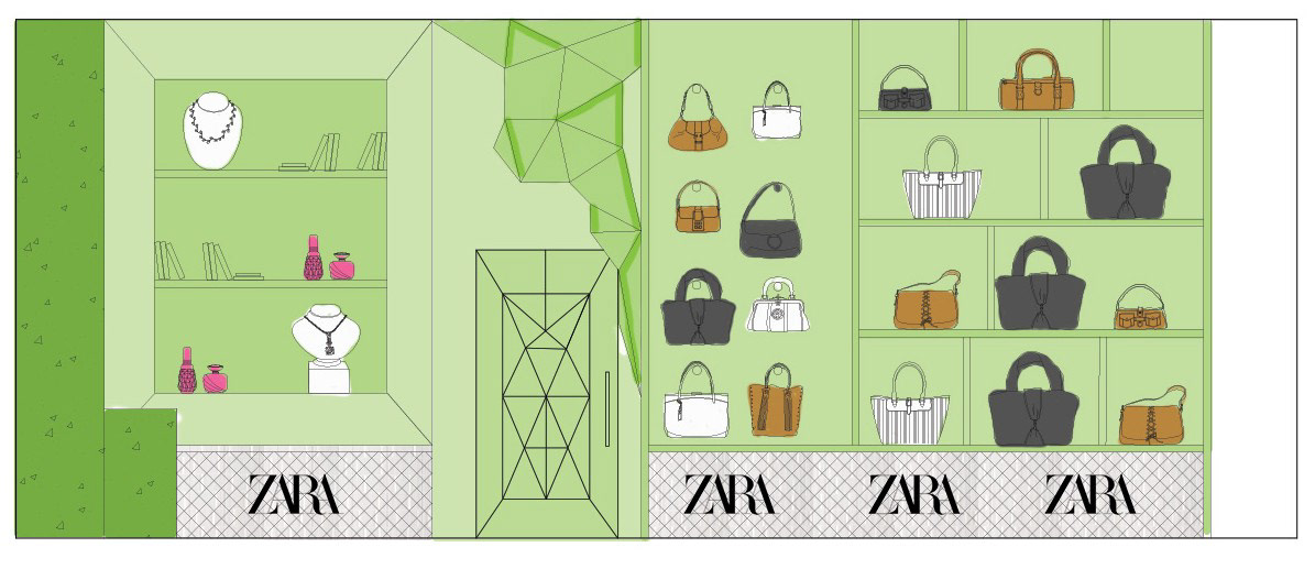 Display Shelf Elevation 4