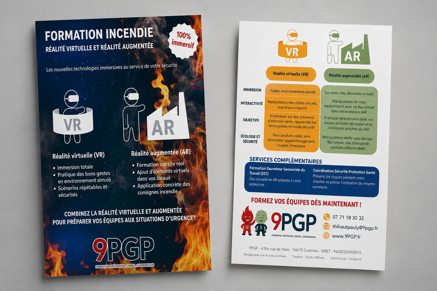 Flyer recto verso - 9PGP