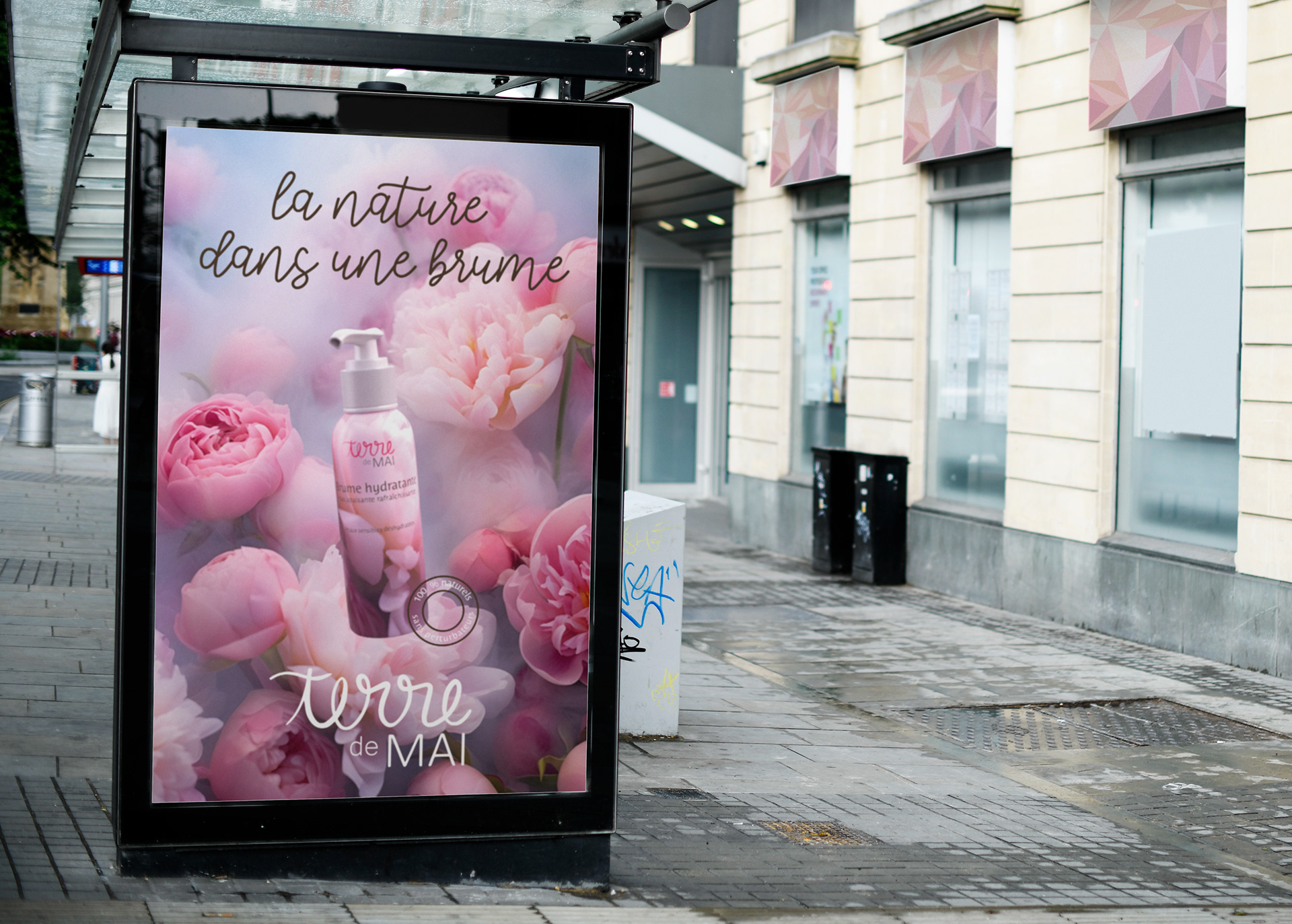 Affiche, thème beauté / soin, format Abribus