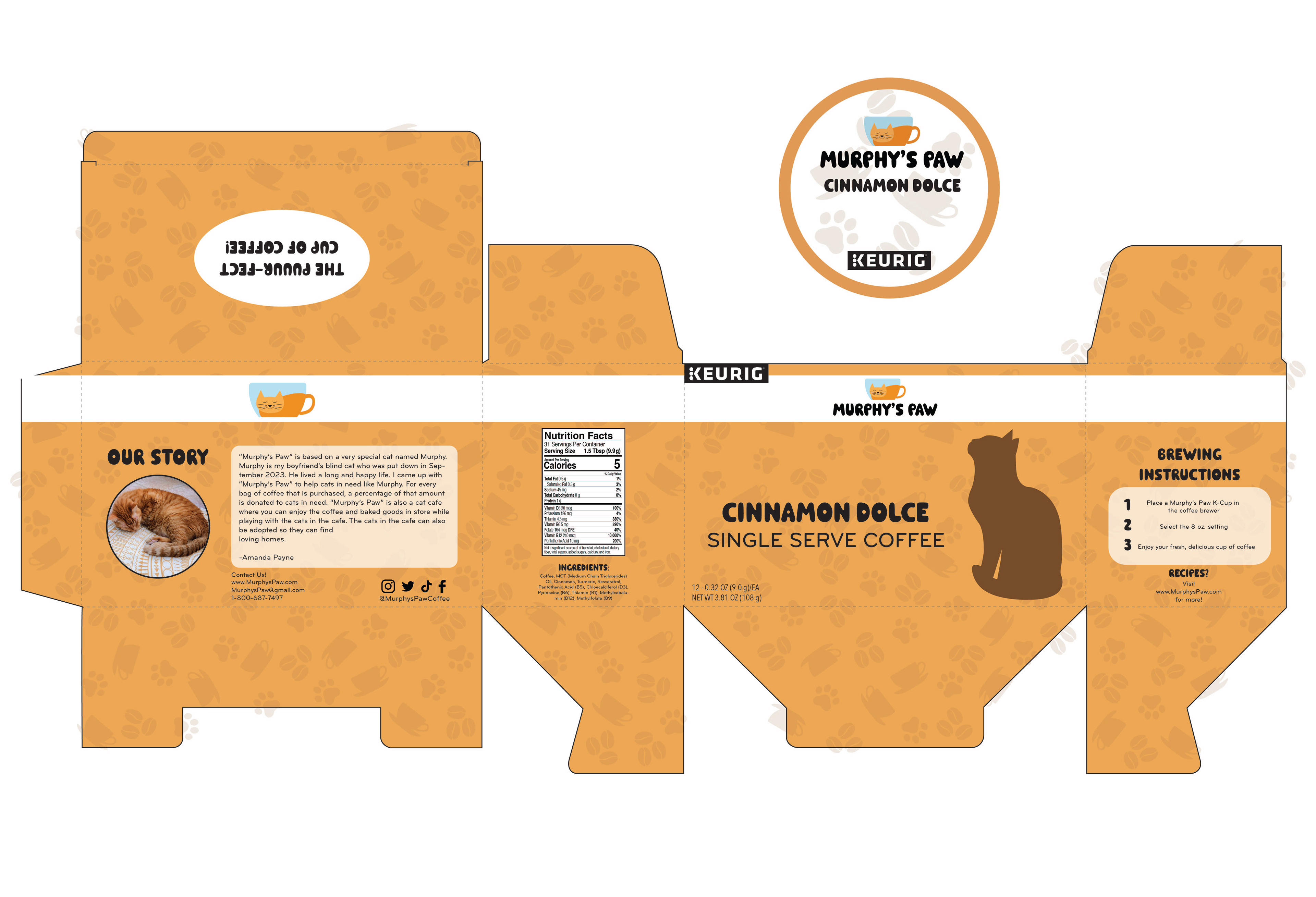 Keurig Cinnamon Packaging