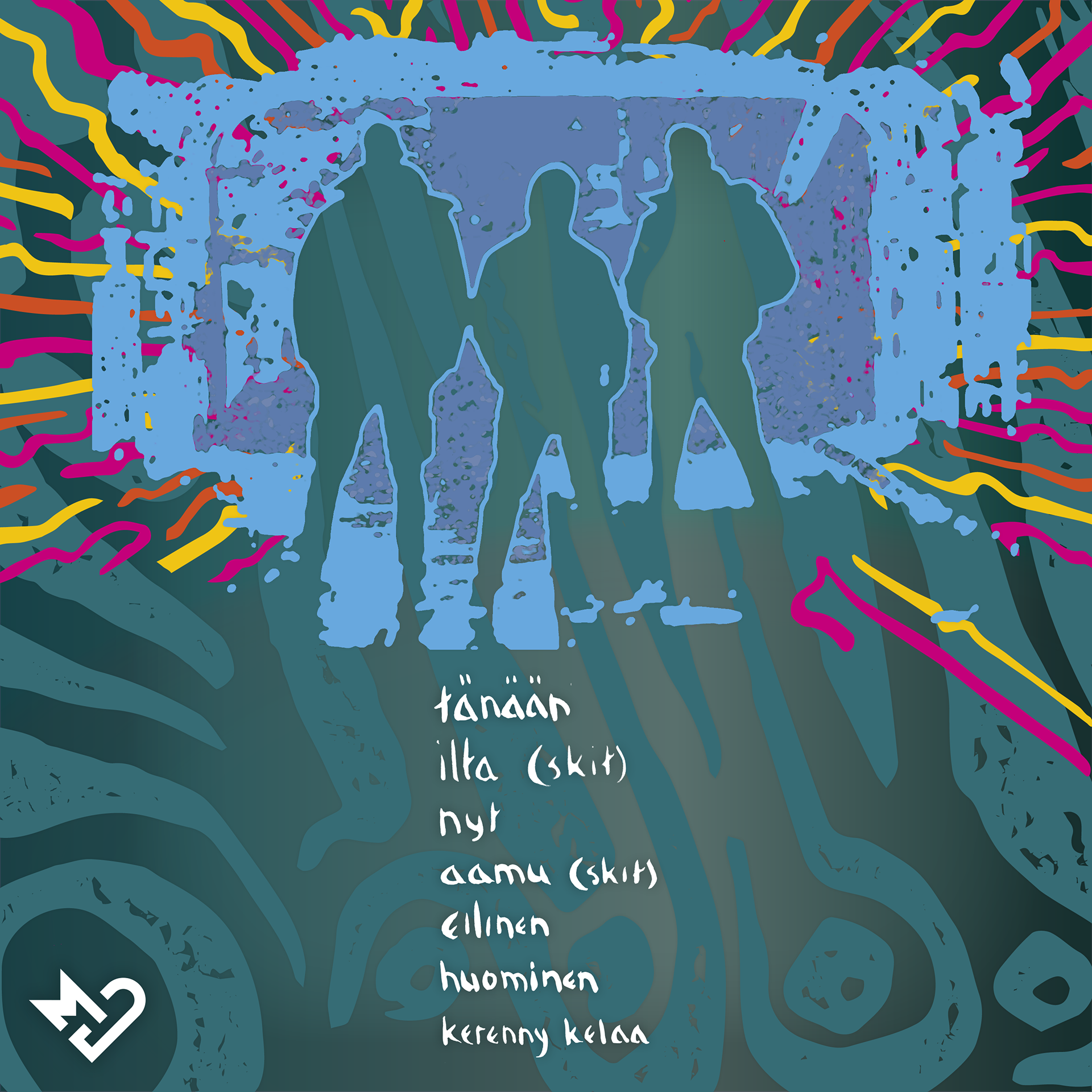 Back cover of the EP "AIkoi" 2022.
