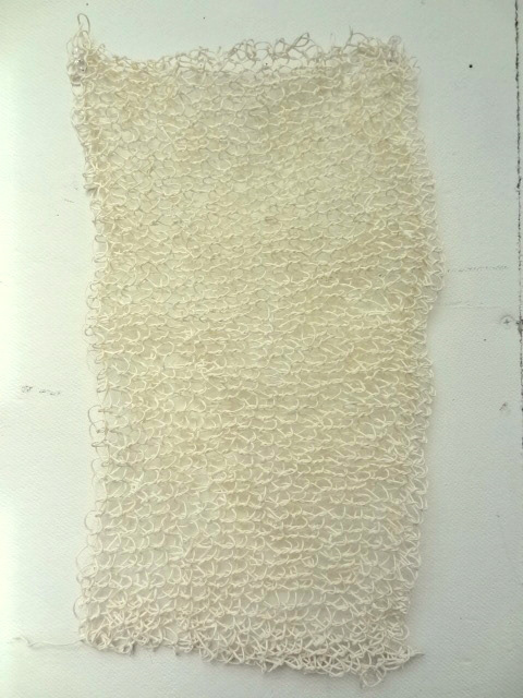 Knitted paper