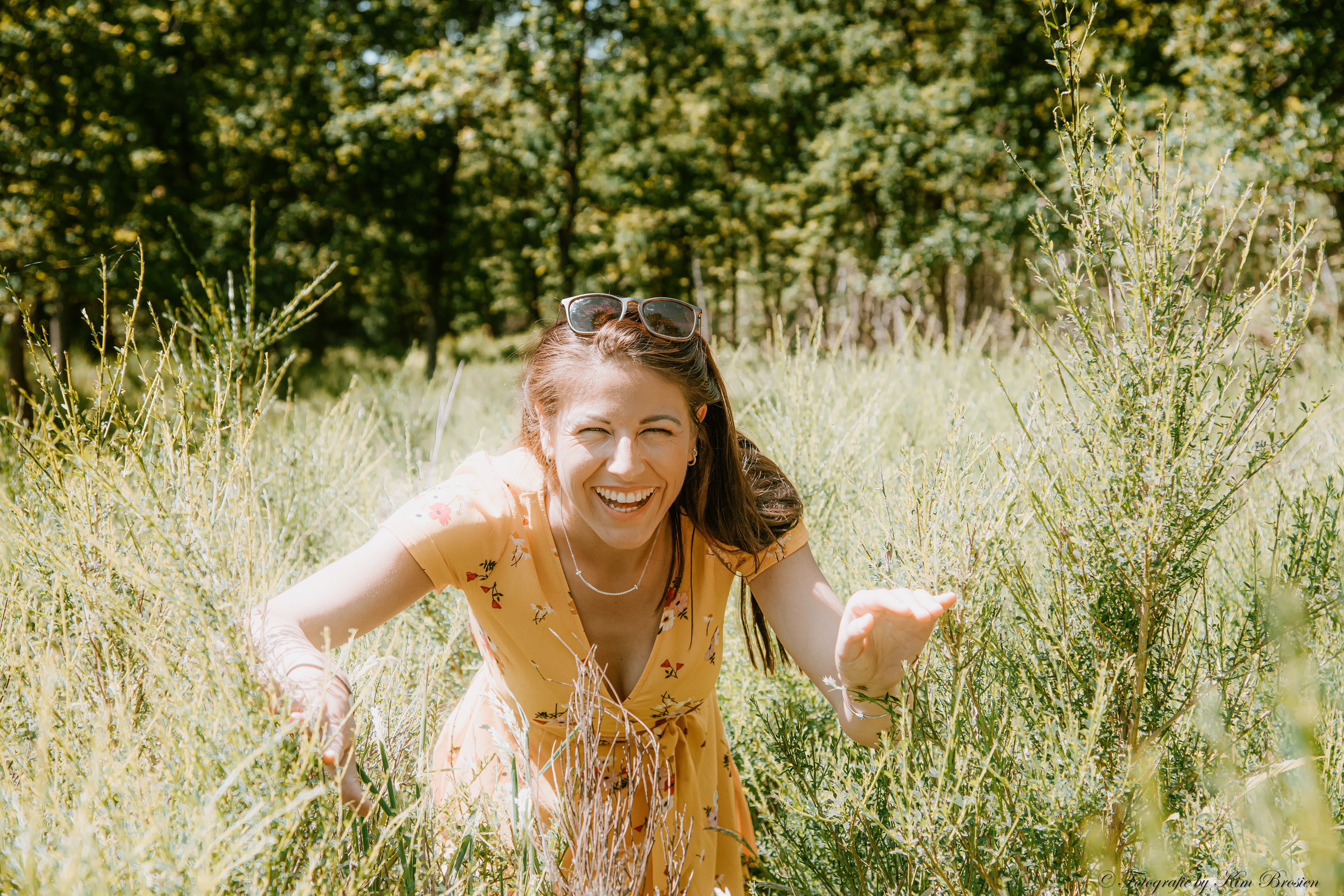 Fotoshooting in der Heide