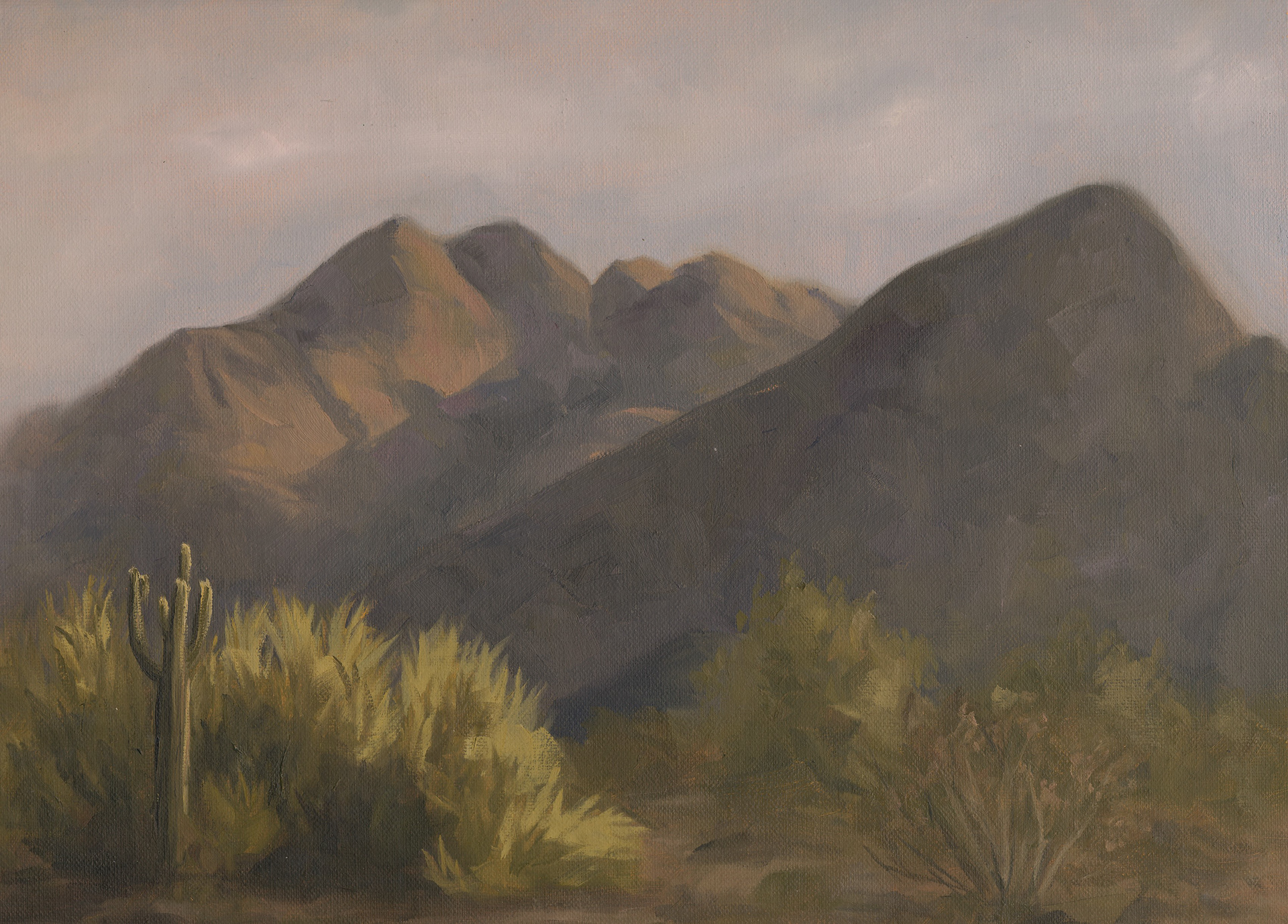 Gateway TH, Oil, 9x12 inches, $350