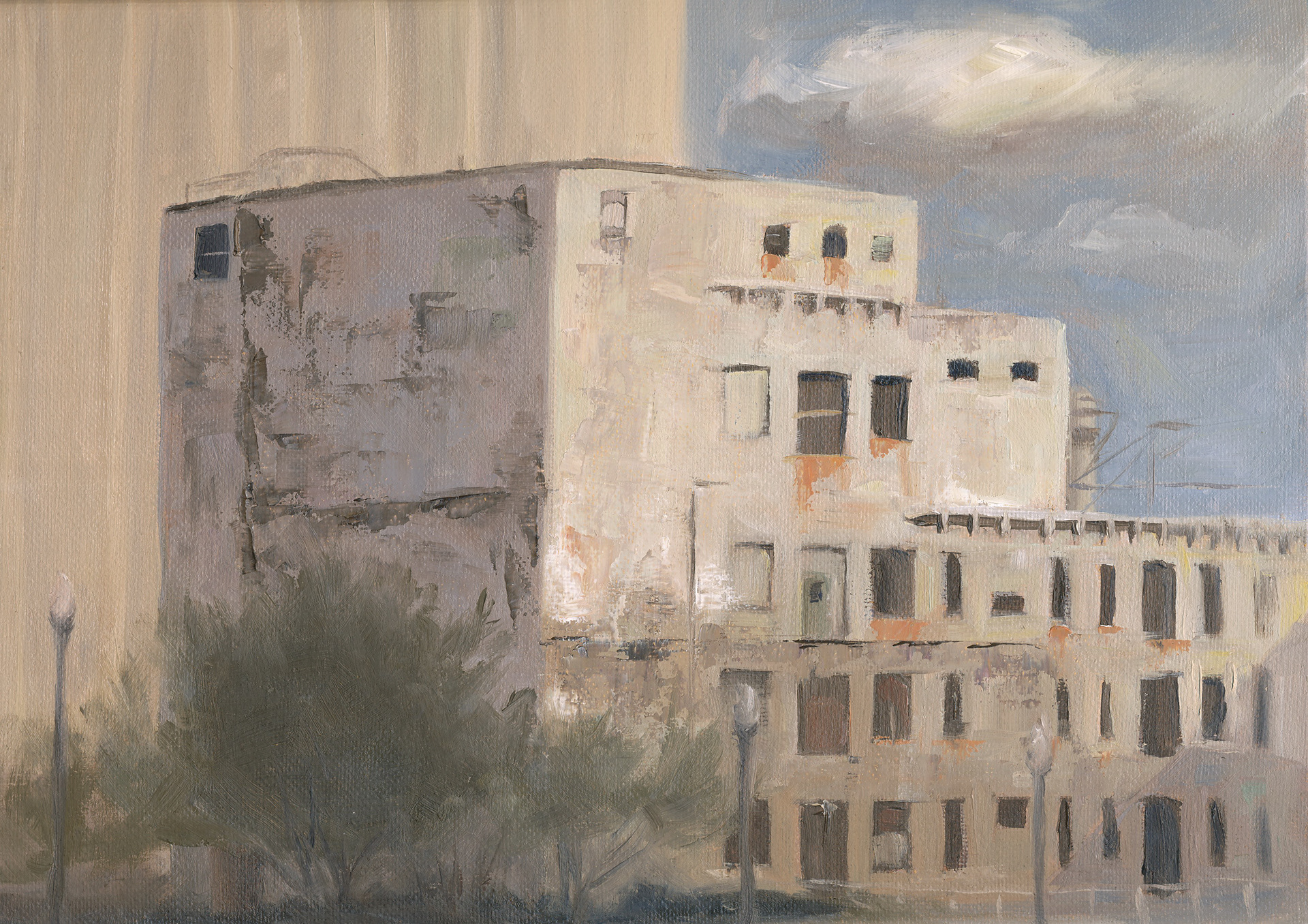 Hayden Mill, Oil, 9x12 inches, $350