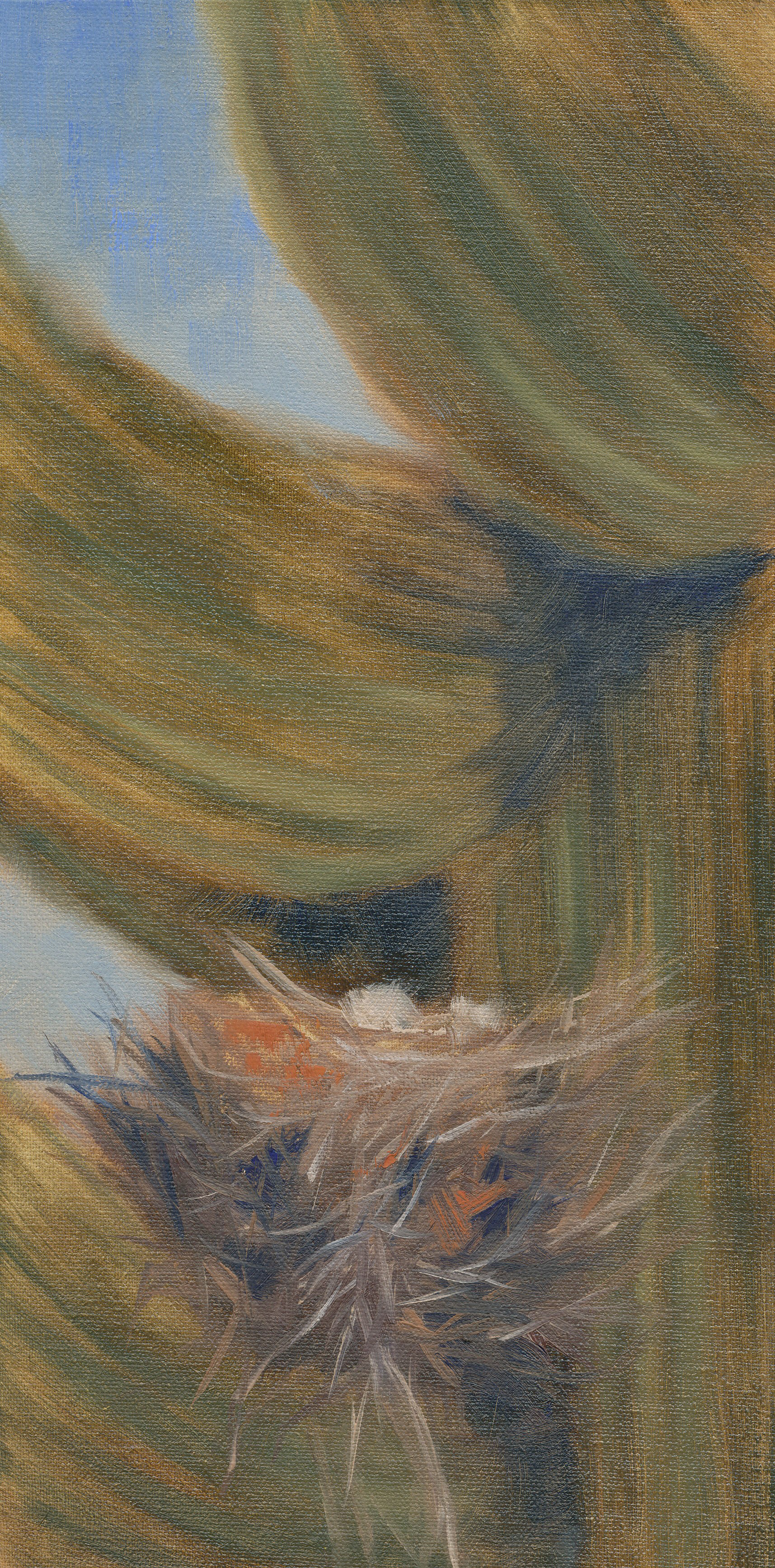 Life Among Thorns, Oil, 12x6 inches, $300