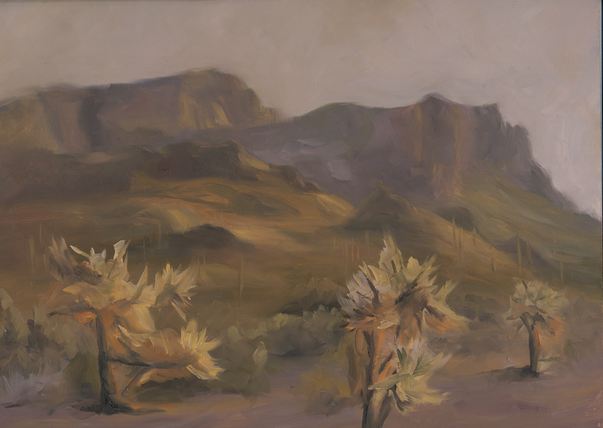 First Water TH, Oil, 9x12 inches, $350