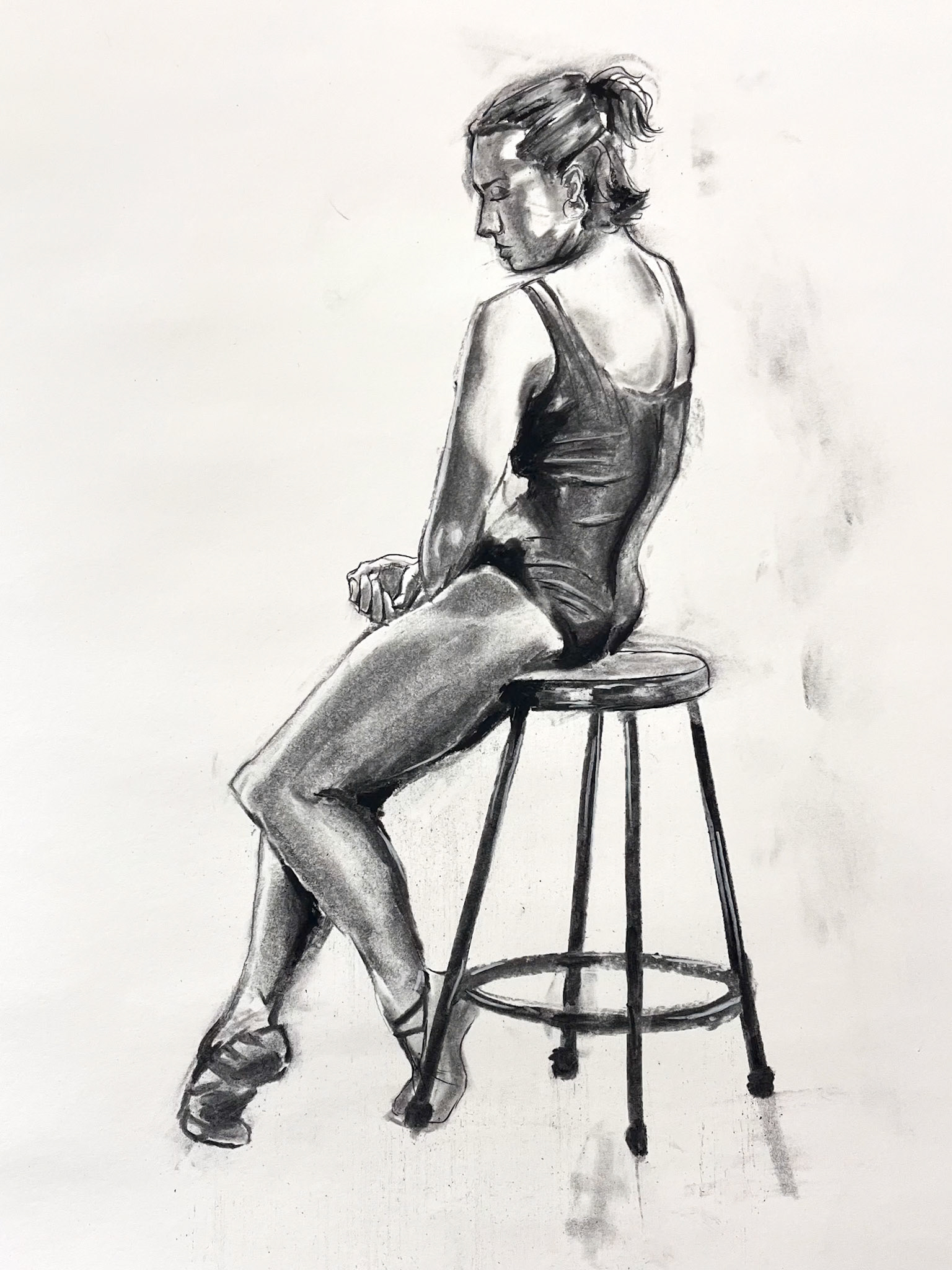 1 hour | charcoal