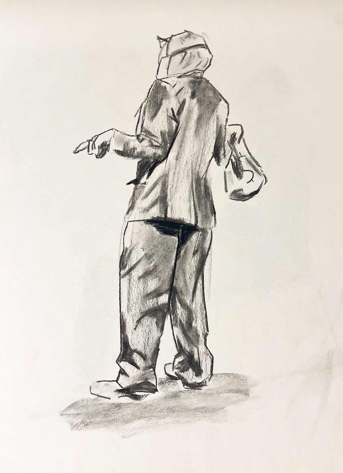 10 minutes | charcoal