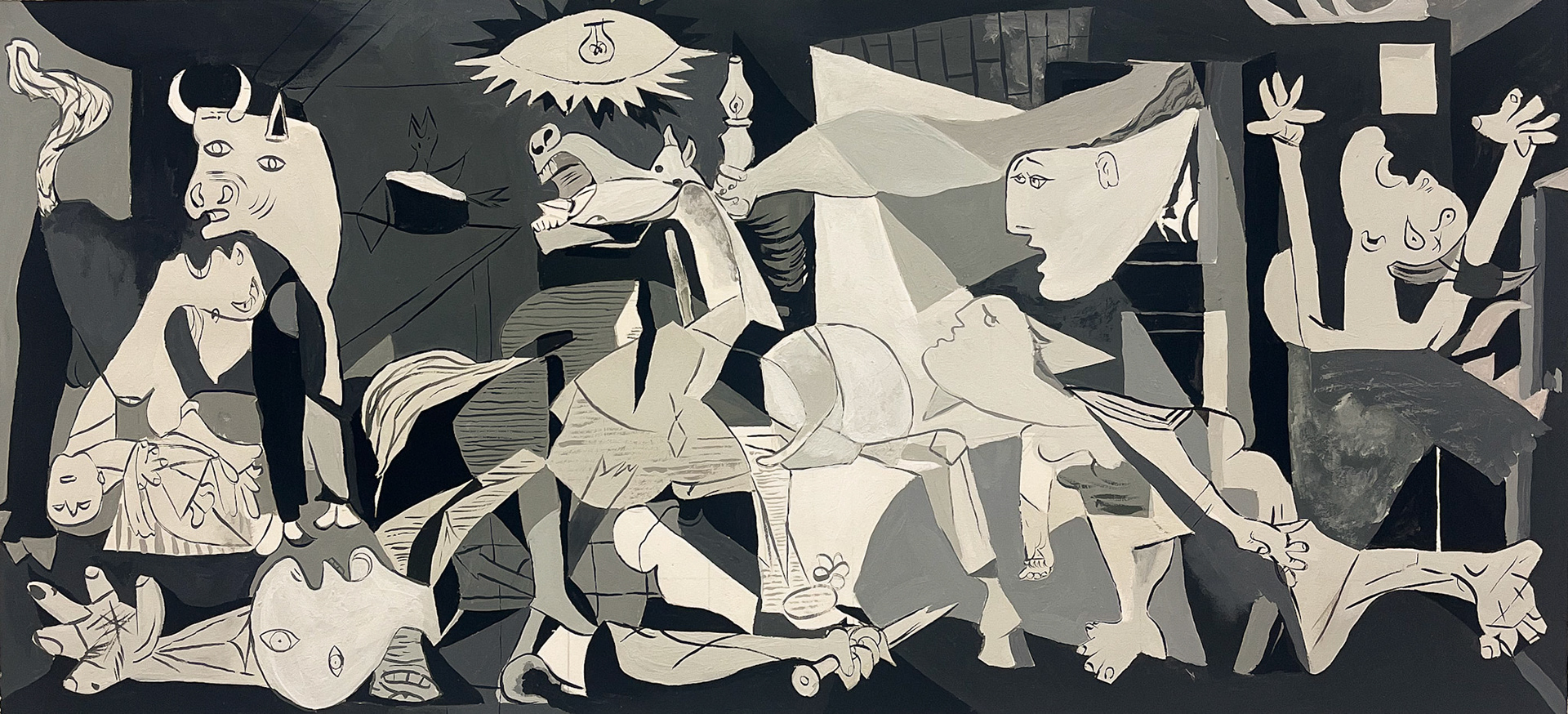 Guernica Picasso Master Copy | Gouache