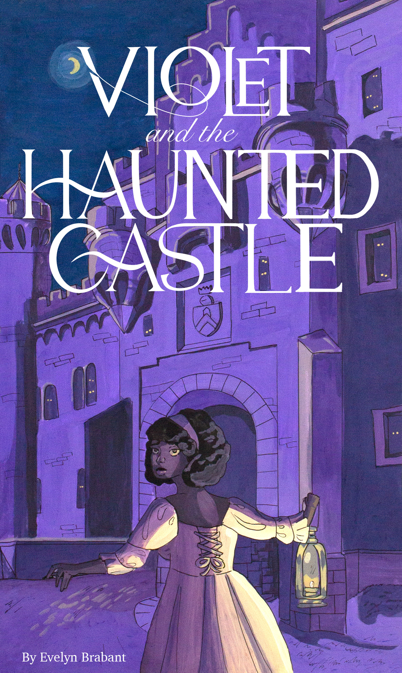 Violet and the Haunted Castle Comic Cover