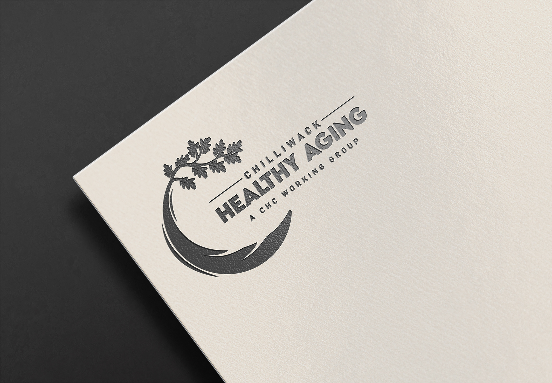 Nested Logo on Stationary