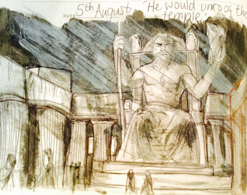 He Would Unroof The Temple