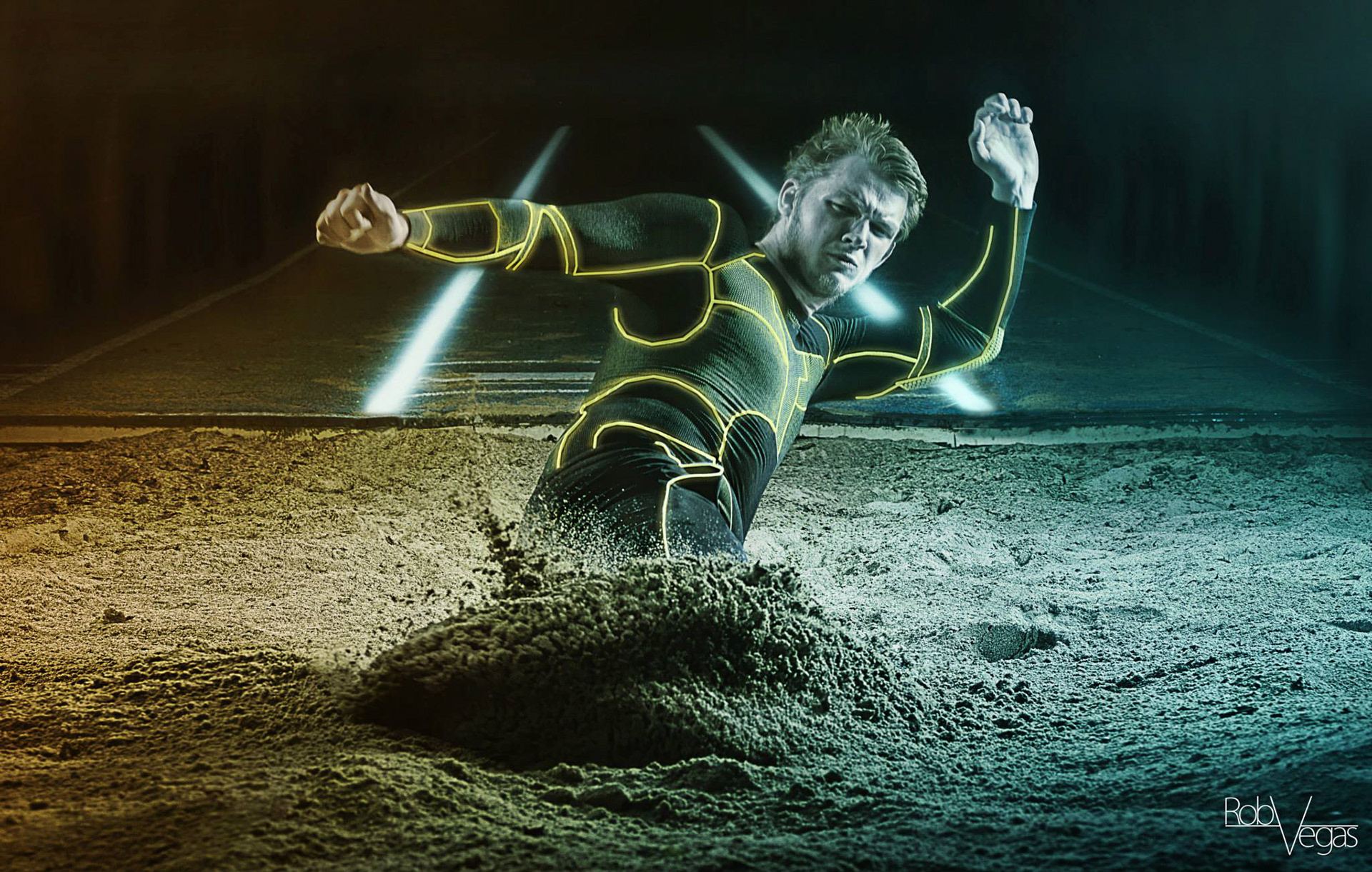 Freies Projekt - Werbung Sportbekleidung (2014)