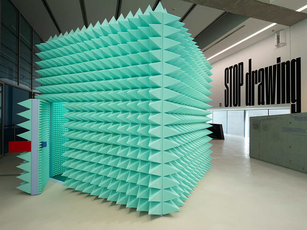 Stop Drawing. Ph. Vincenzo Labellarte. Courtesy Fondazione MAXXI