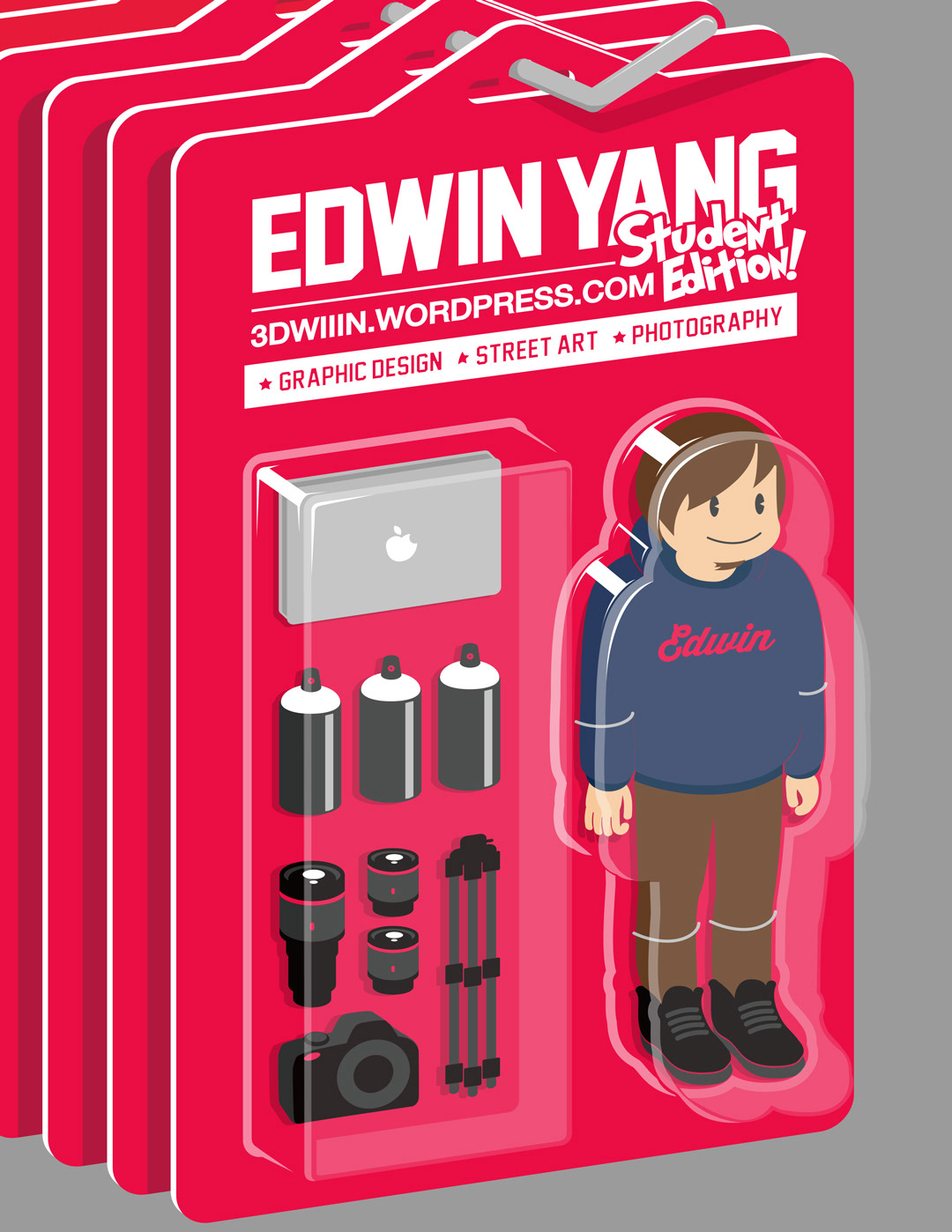 Edwin Yang Student Addition - Vector Art (2013)