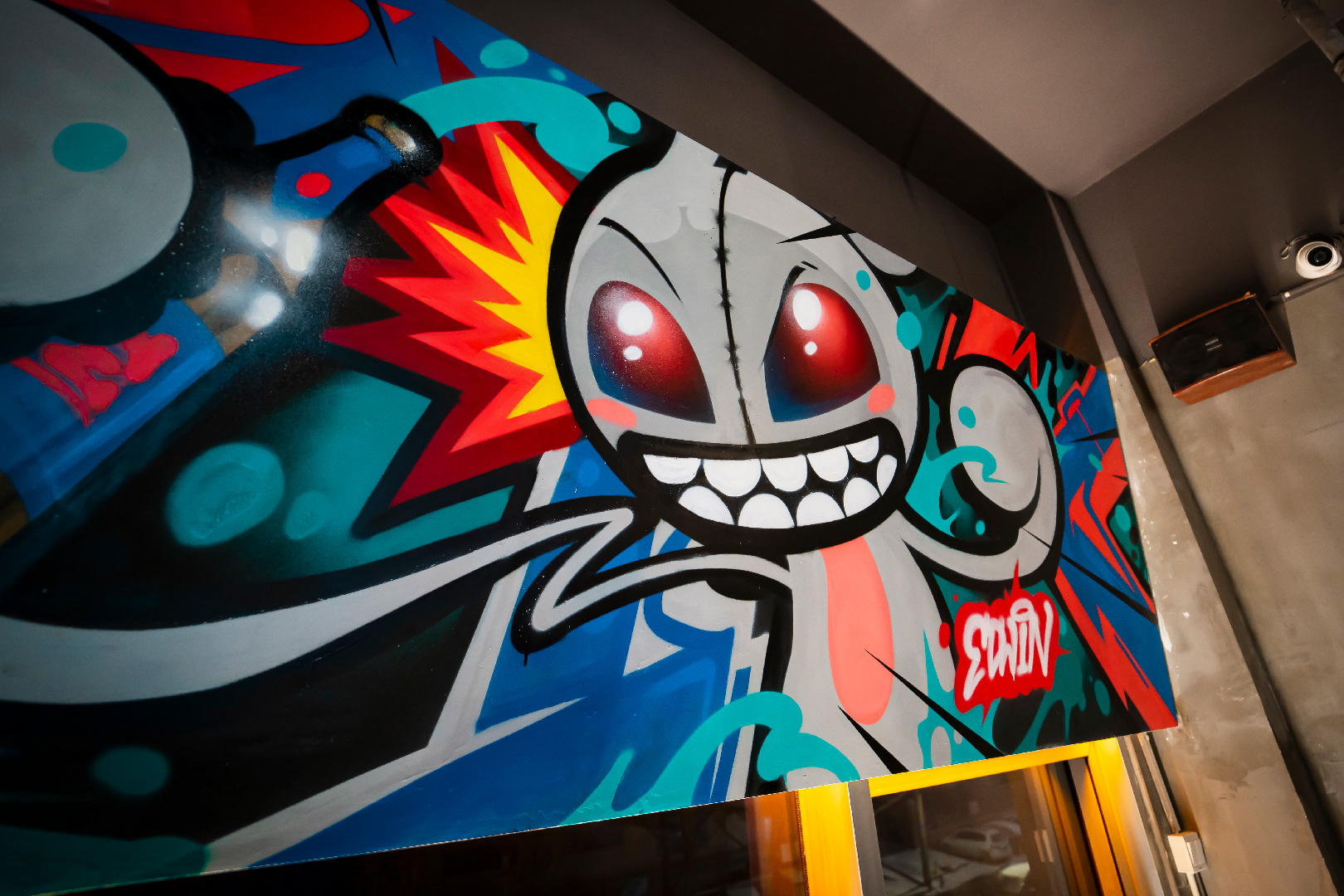 Freestyle Graffiti Art - Canvas Painting (2022)