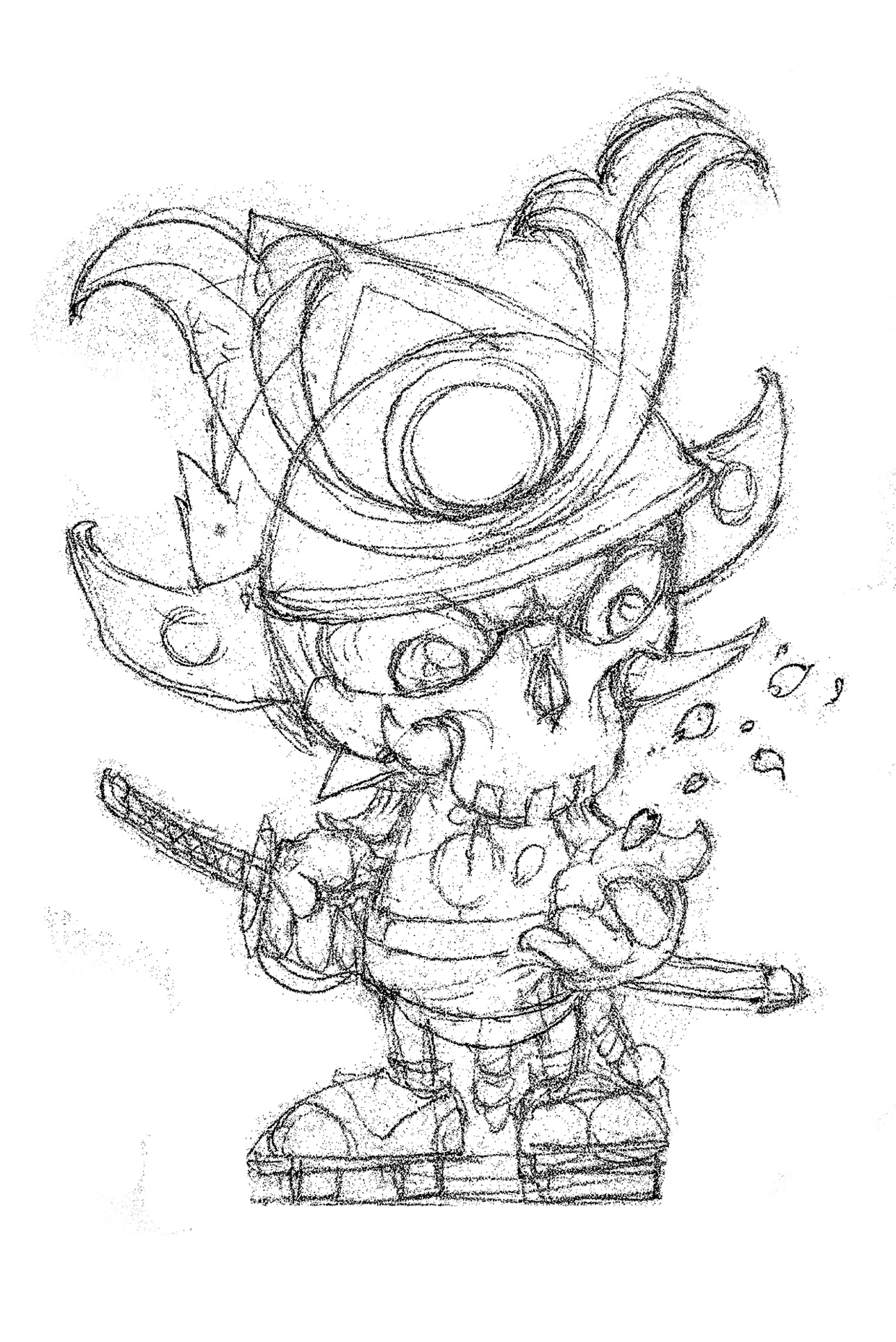 Ghost Samurai - Sketch (2013)