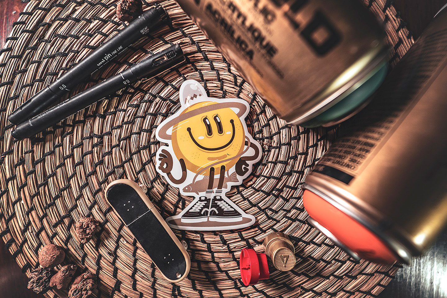 Smiling Yolk Sticker (2019)