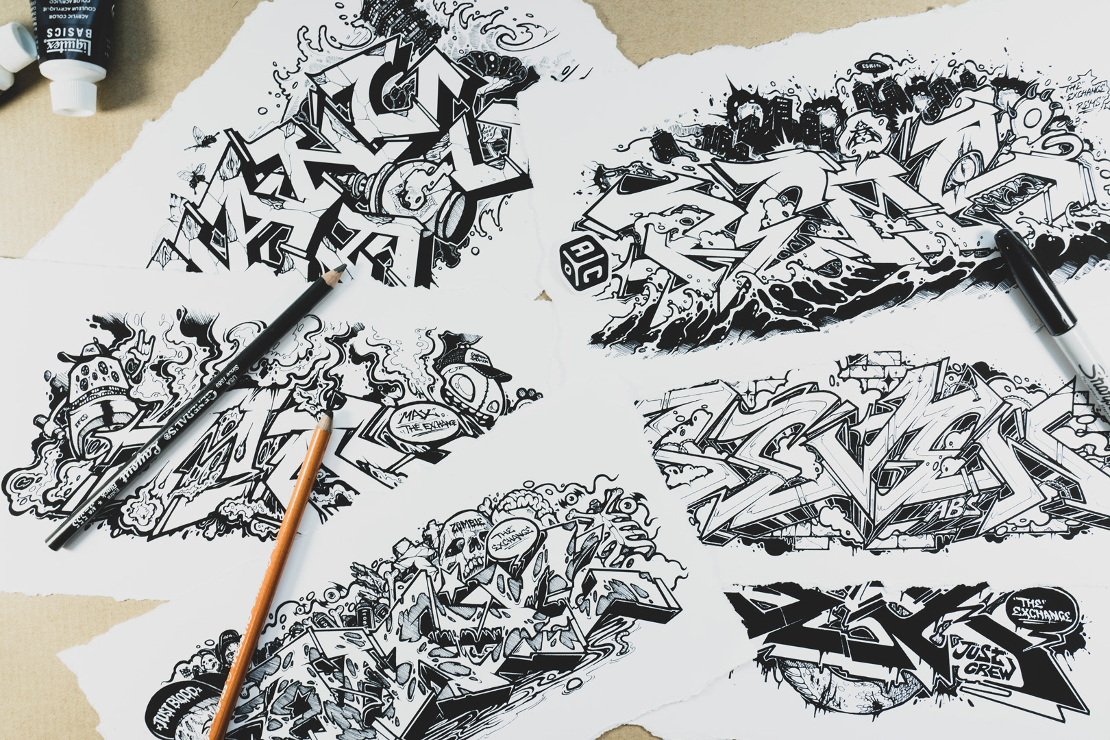 Tag Exchange Sketches (2012)