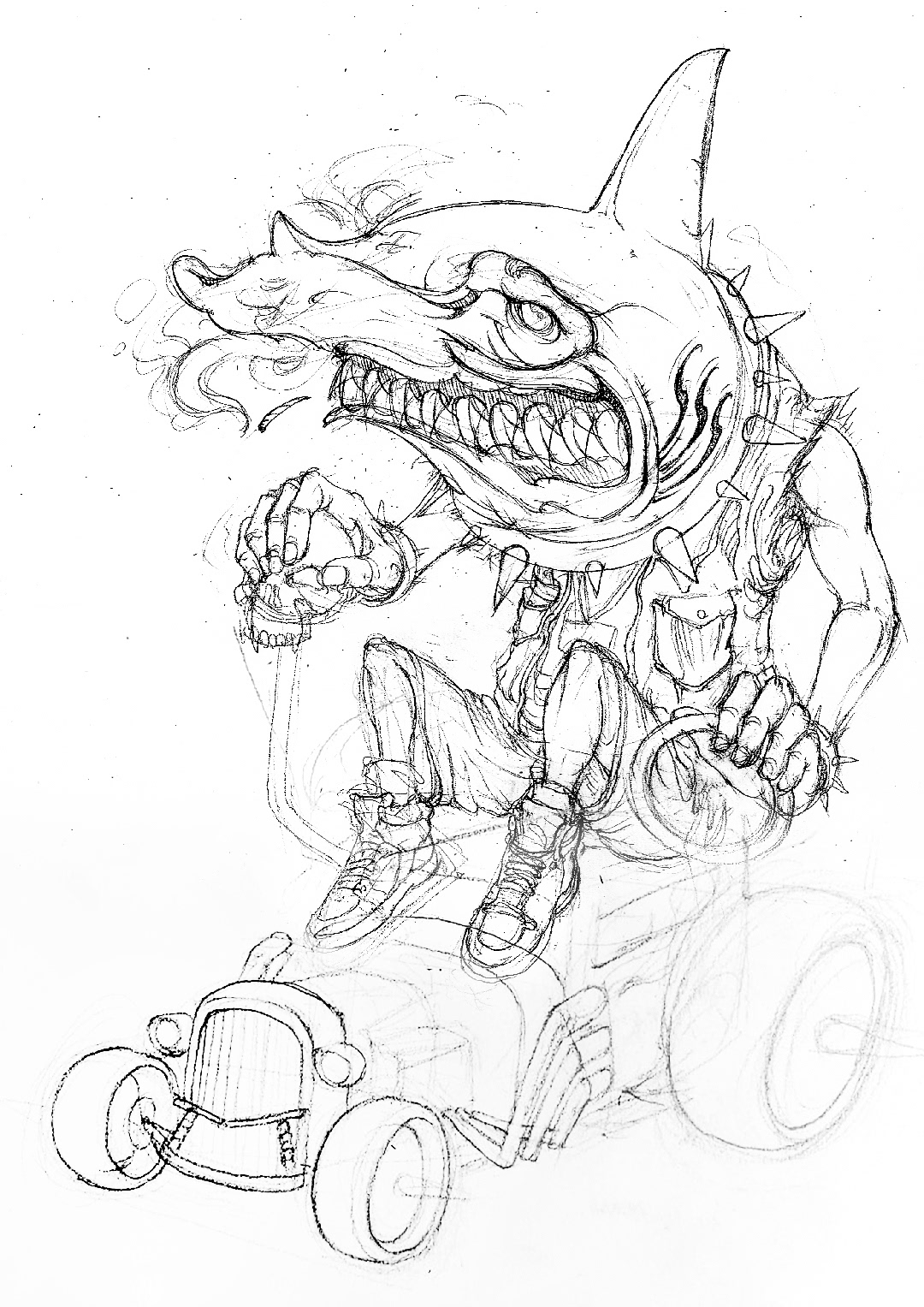 The Shark - Sketch (2014)