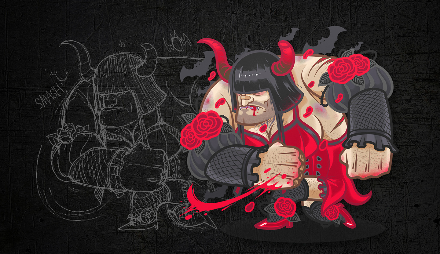 Tekken Charater Re-creation art - (2017)