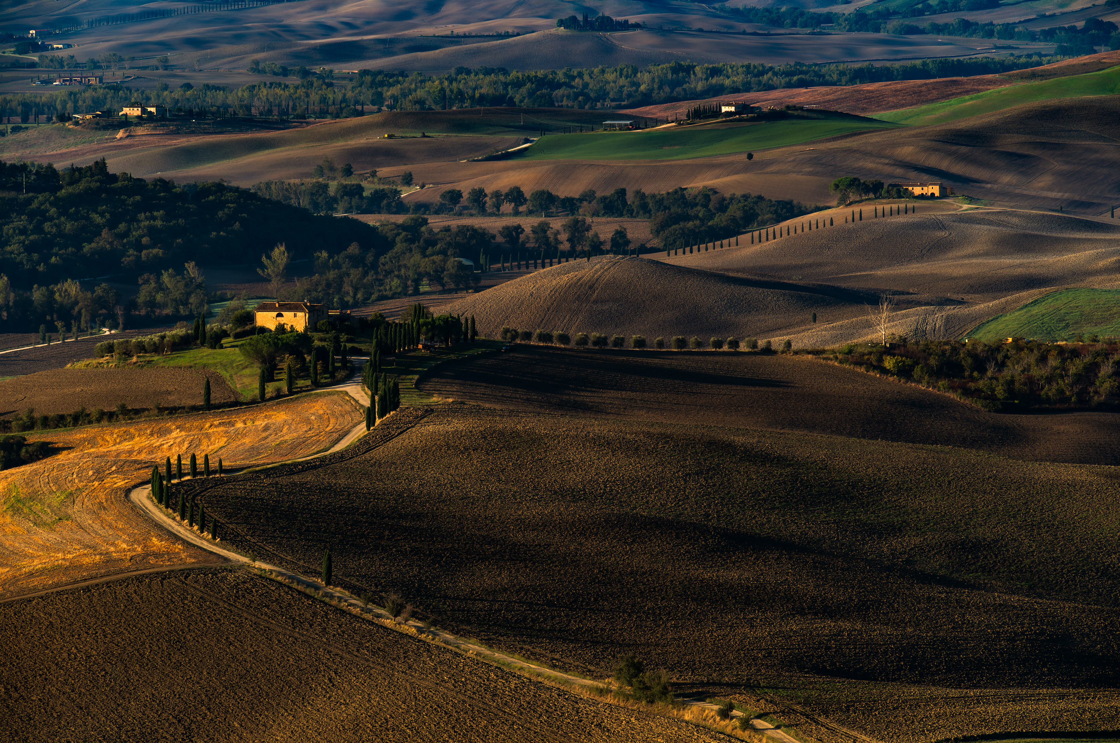 Echoes of a Tuscan Morning. Pienza, Tuscany