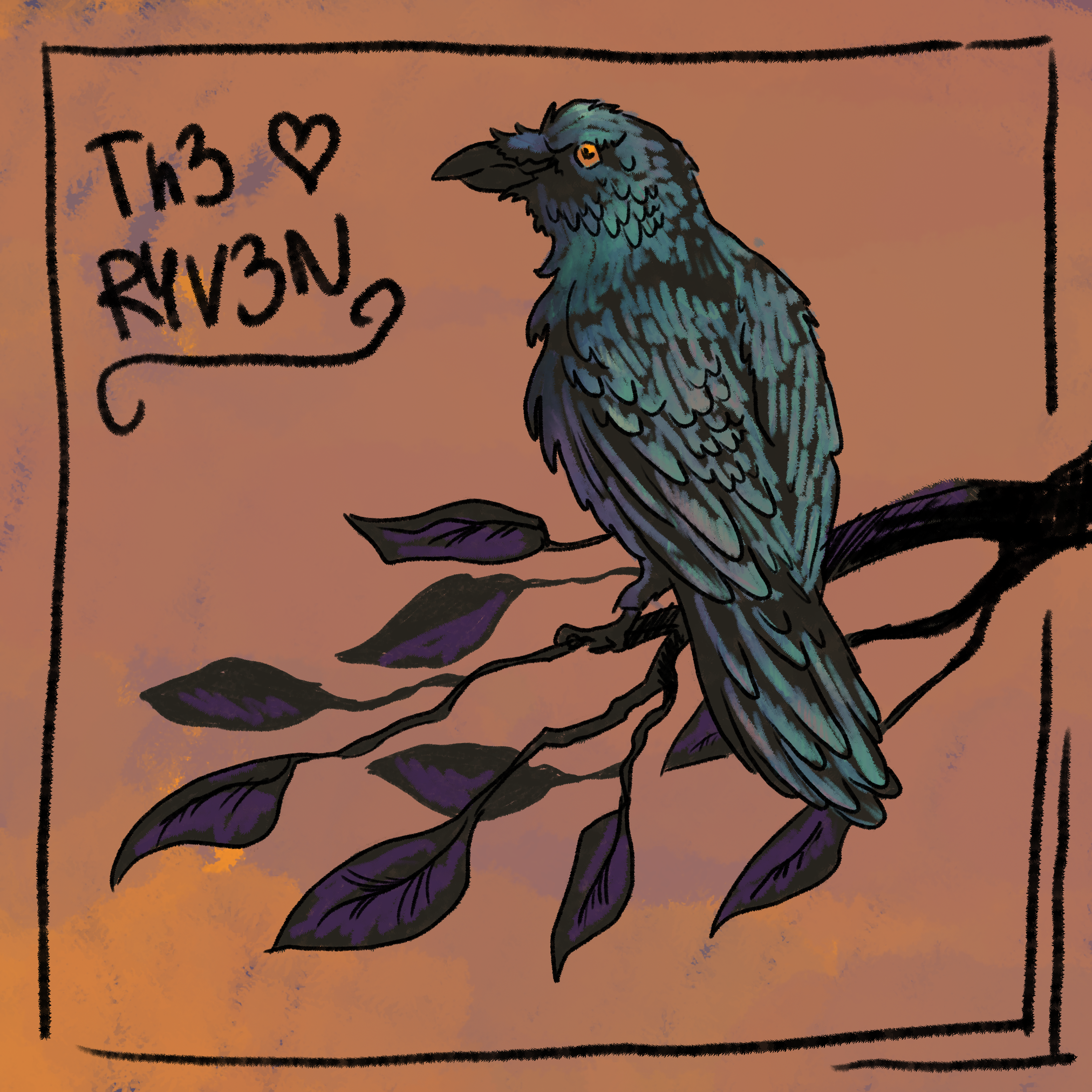 character design for the Raven