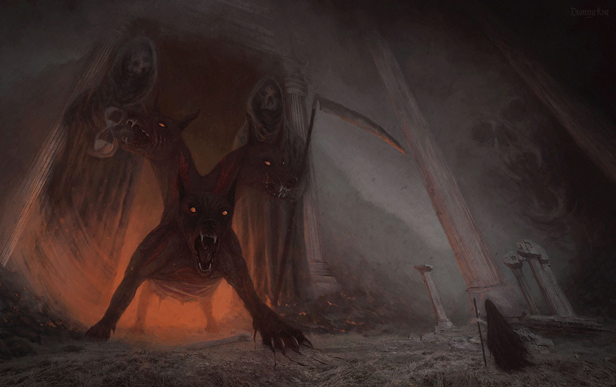 CERBERUS GUARDIAN OF HELL
