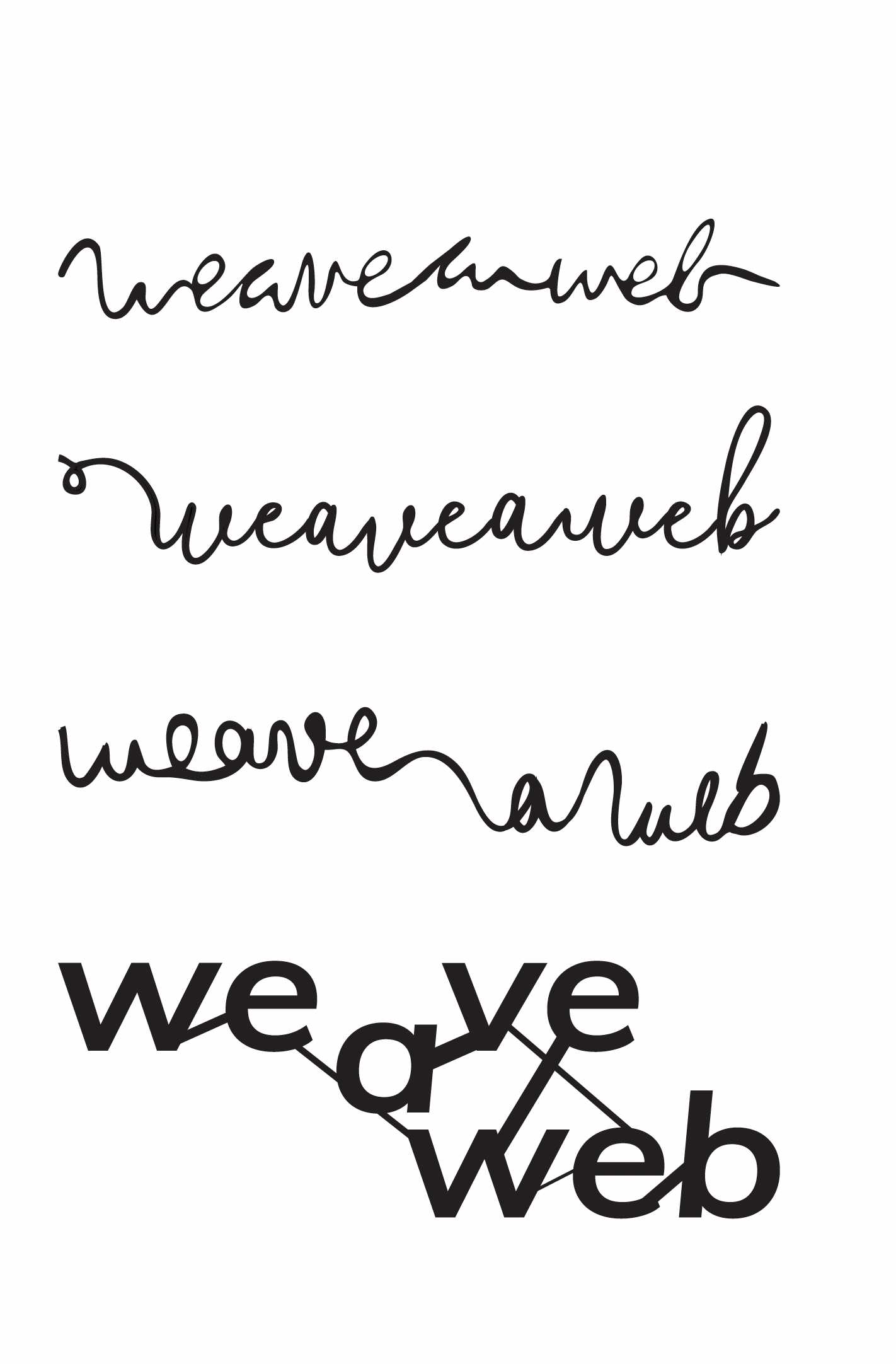 Logo sketching