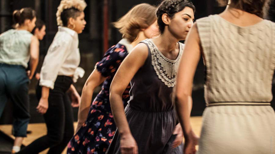 Yael Shavitt performing at The Public Theater