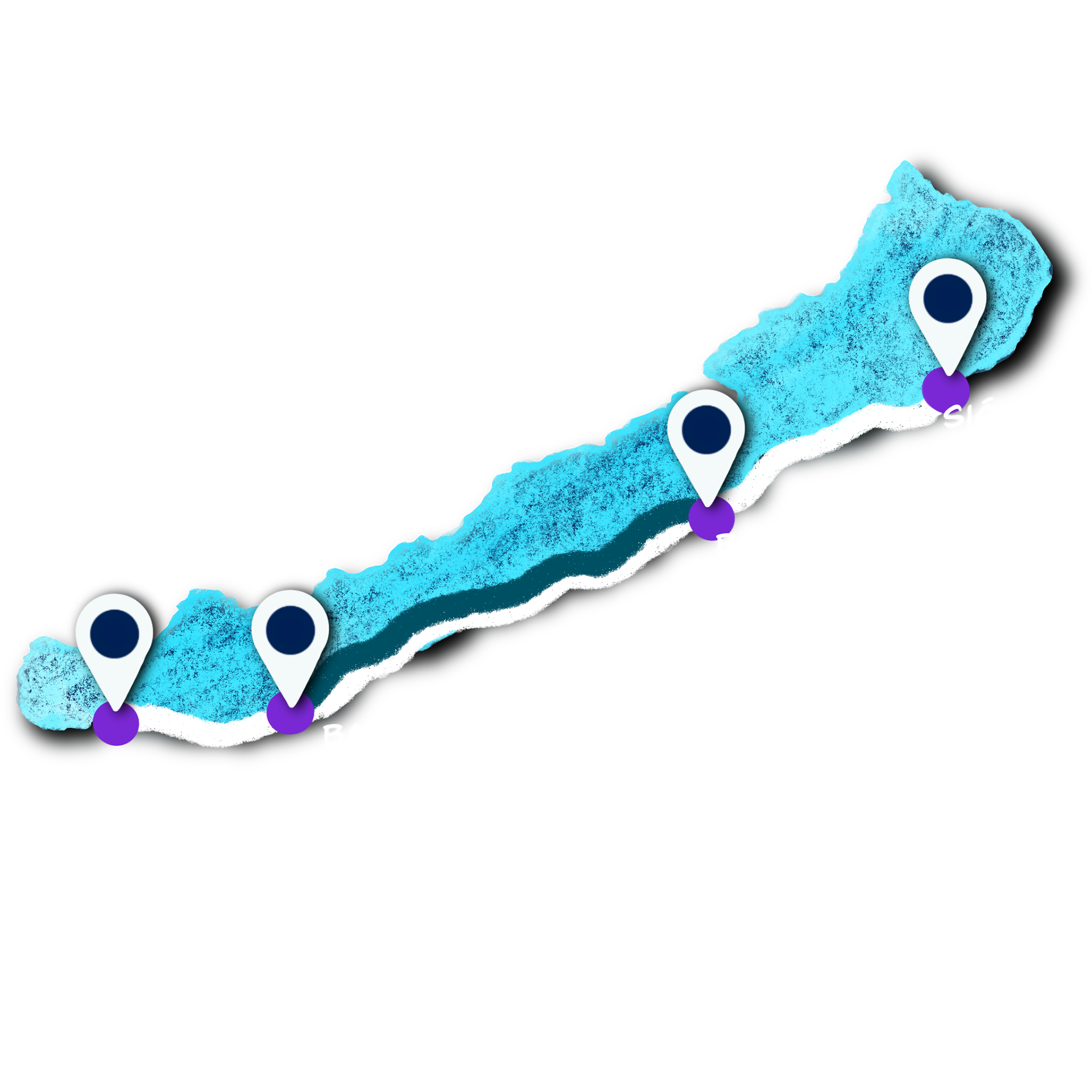 Expanded delivery line