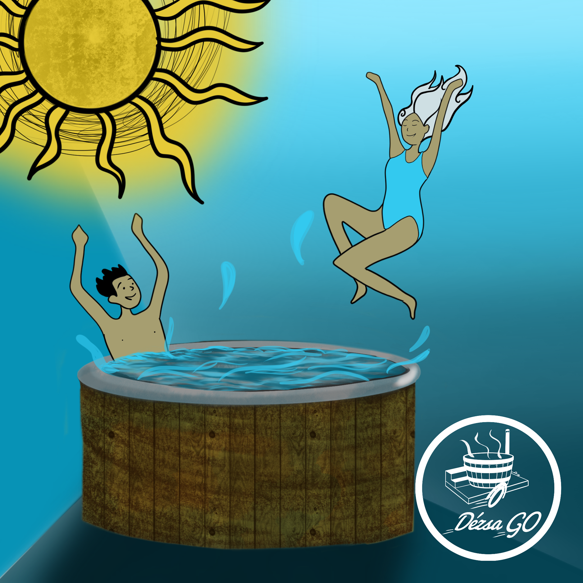 Playful illustration
