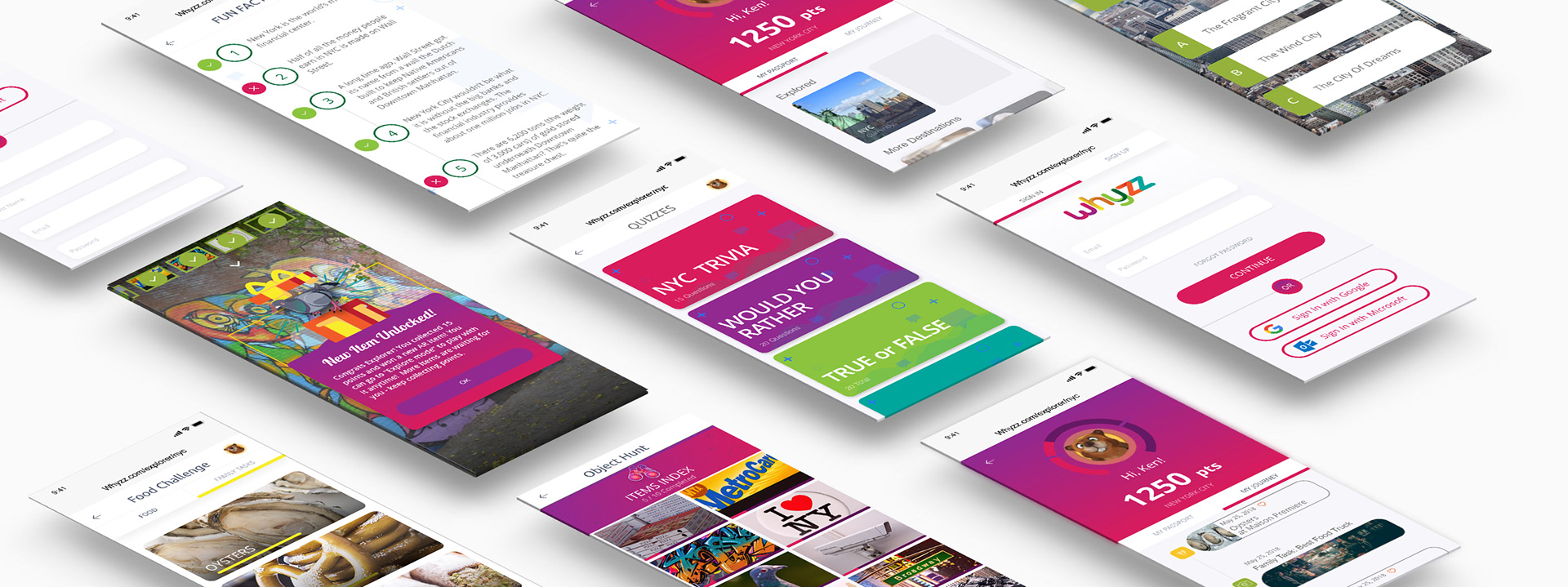 Web - webgl - UI screens for IOS by Jae Salavarrieta