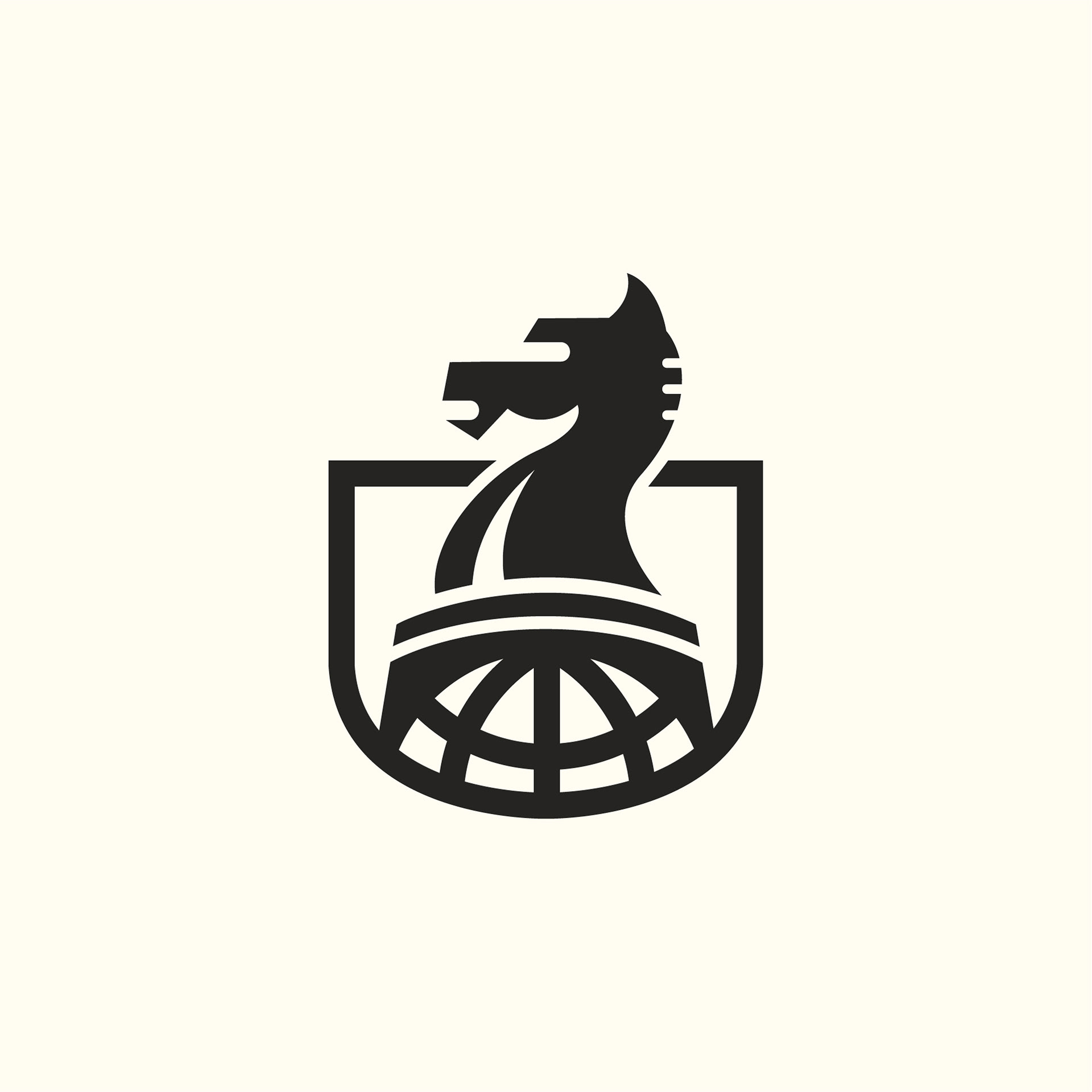 Dark mark on light background