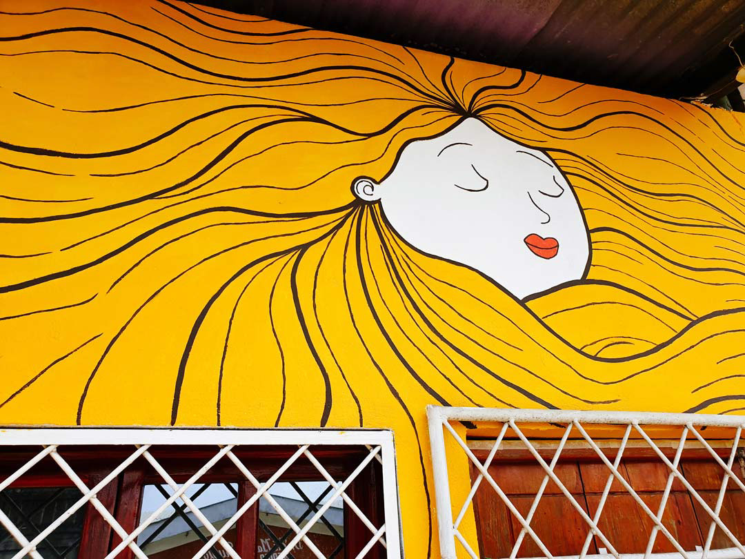 mural, wandmalerei, streetart, design, nicaragua, friseur, fotografie, franken, volkach, wuerzburg, frau