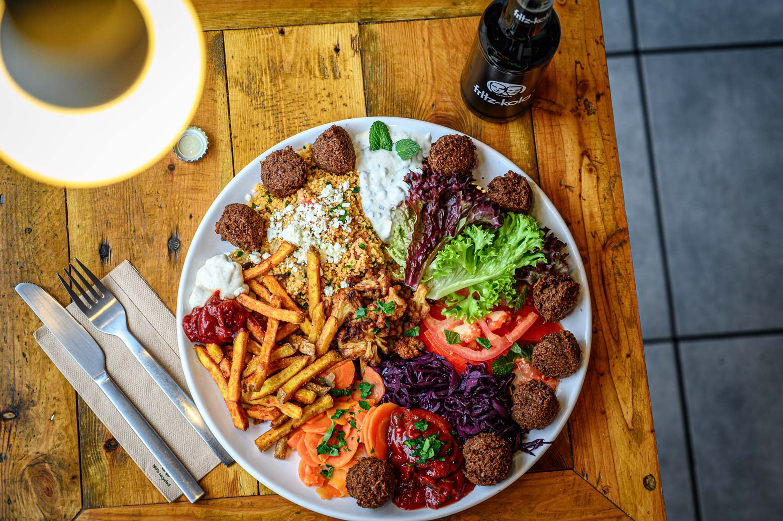 foodfotografie, würzburg, veggie bros, pommes, teller, fotograf, volkach
