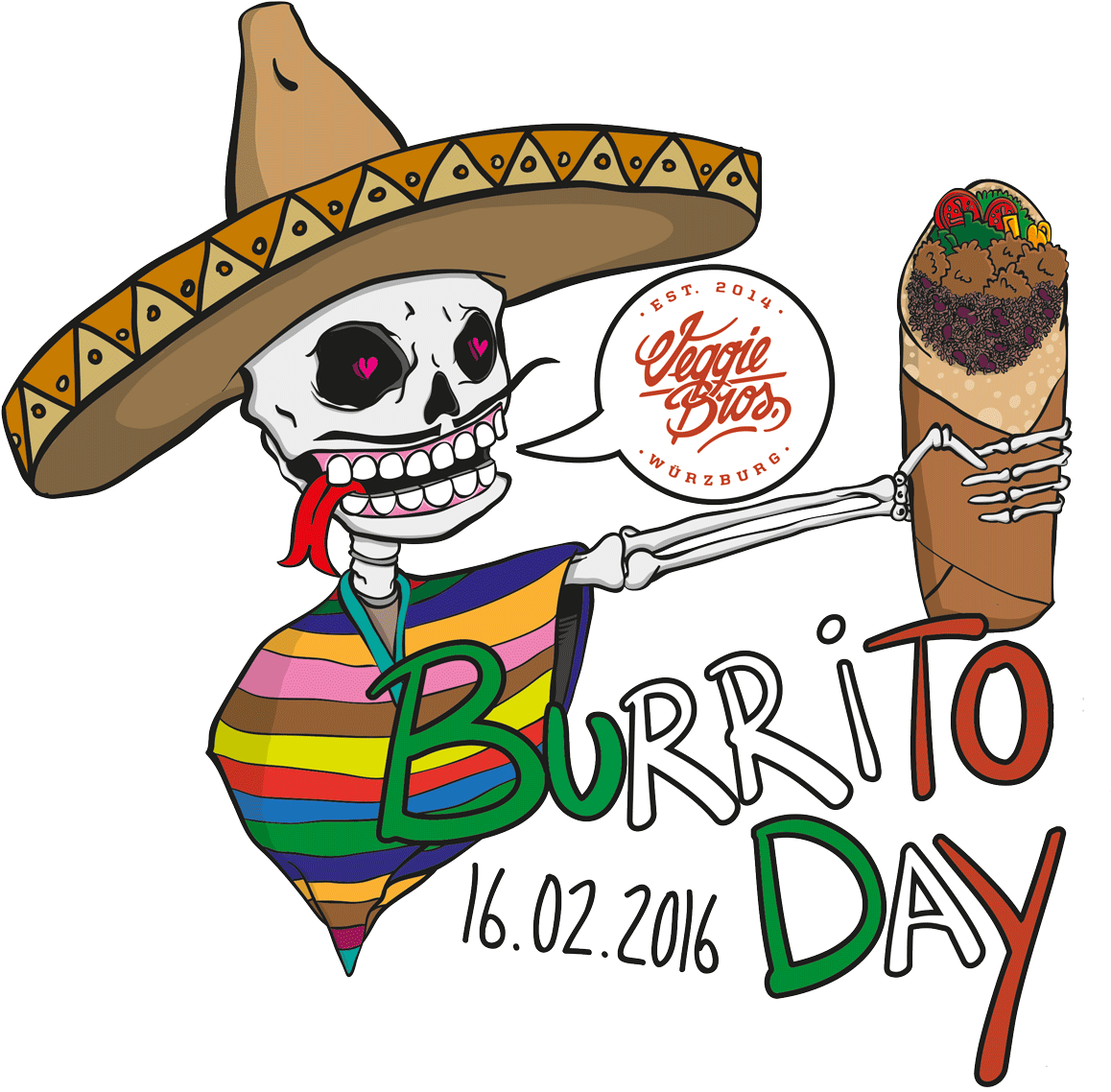 Illustration, veggie, bros, wuerzburg, illustrator, volkach, franken, animation, skelett, herzen, gif