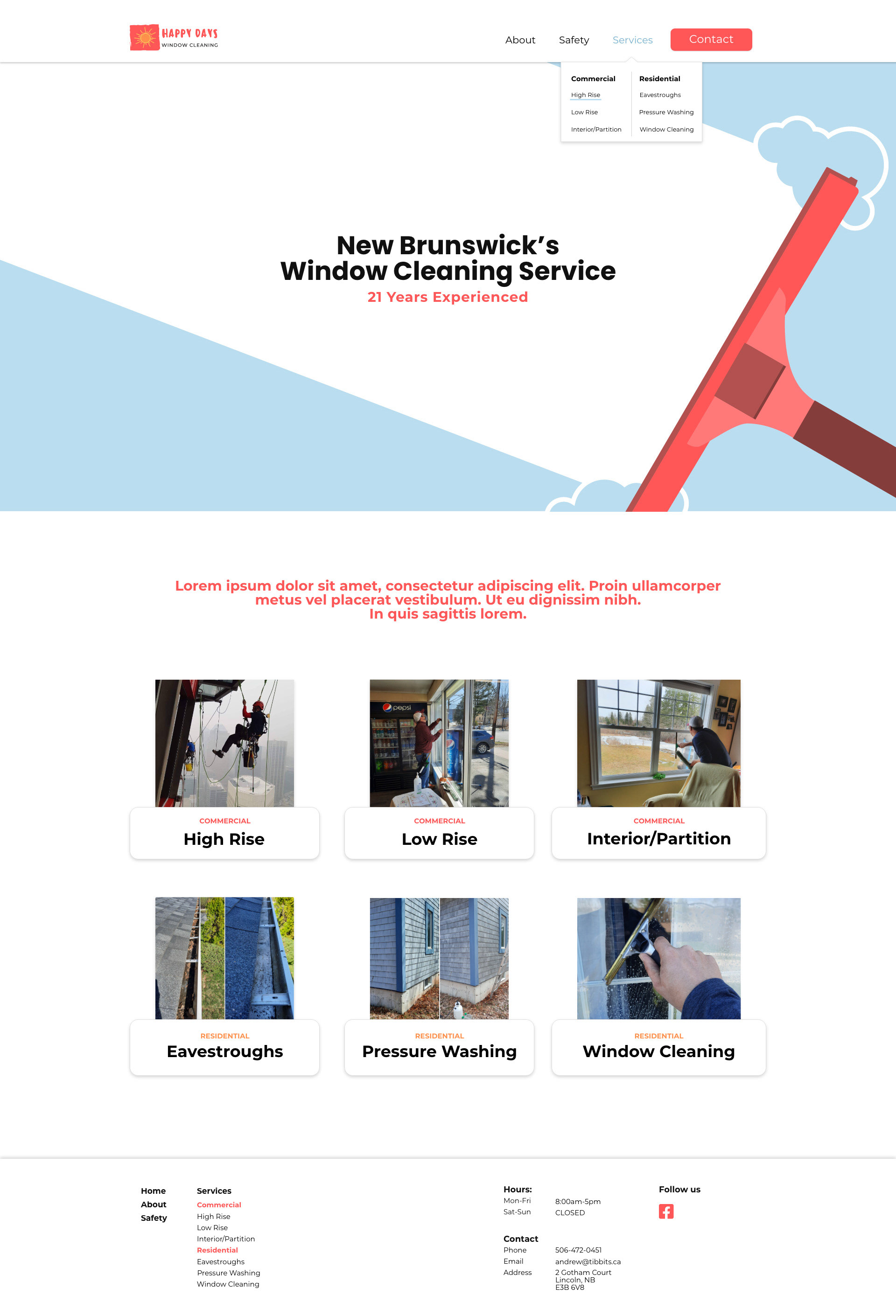 Client Work: Website Design 