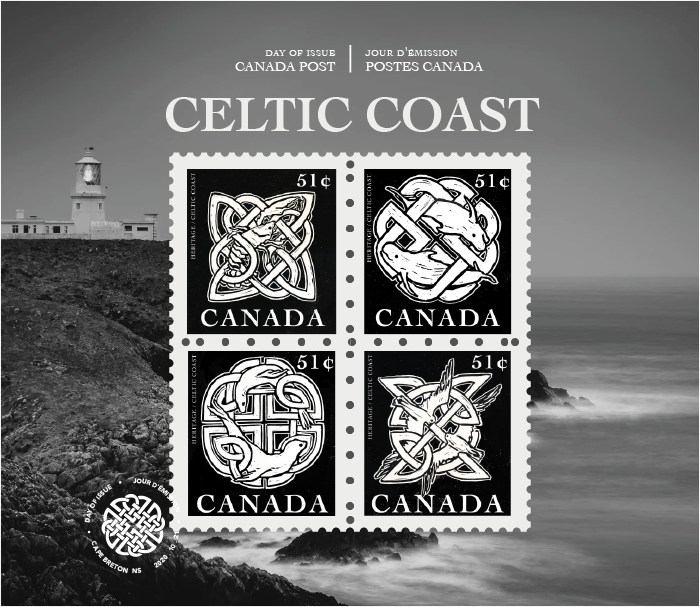 School Work: Celtic Stamp Illustration
