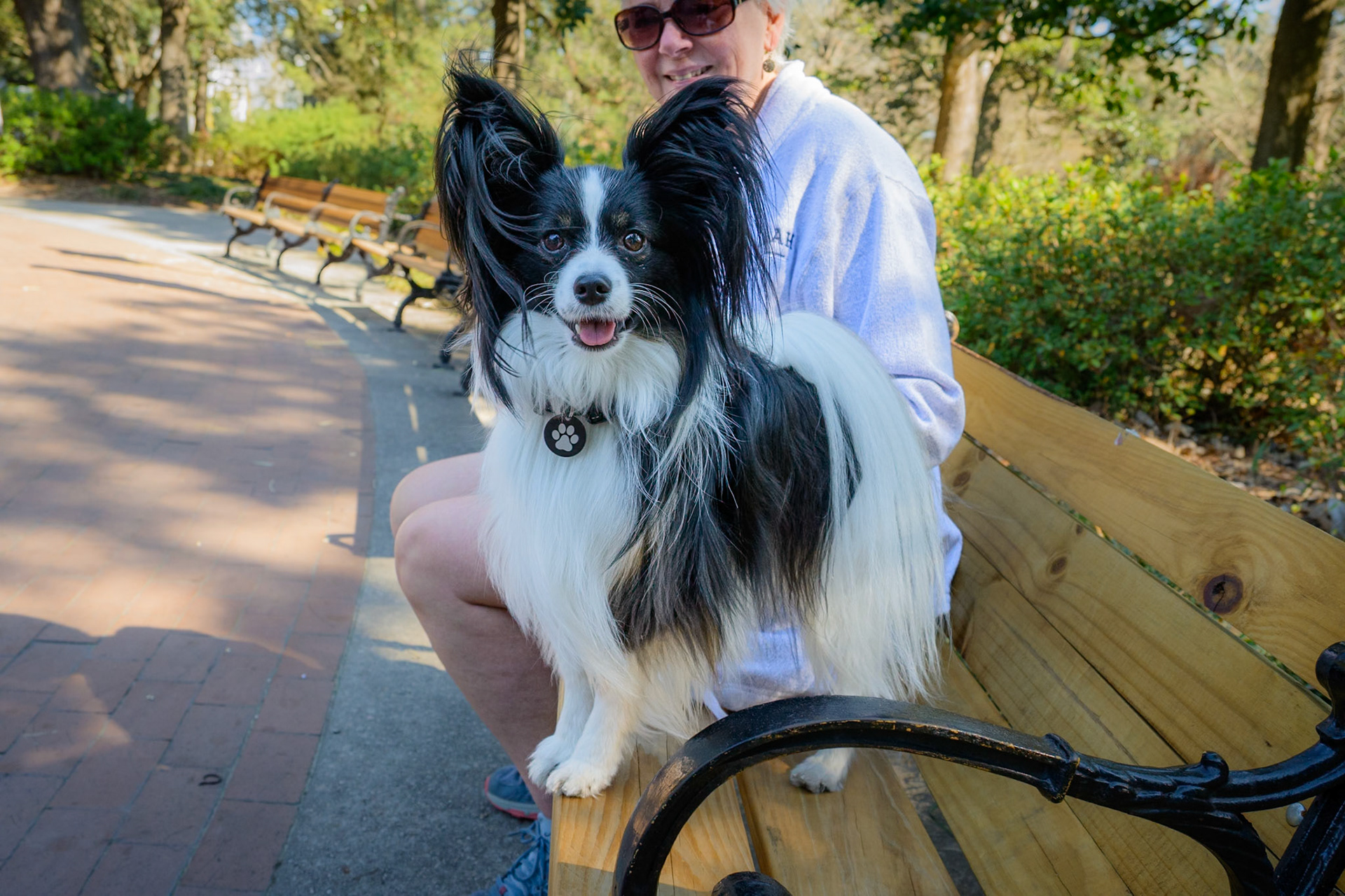 Billy, visiting Savannah