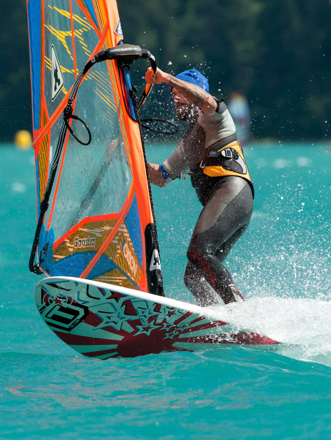 Windsurfing Silvaplana