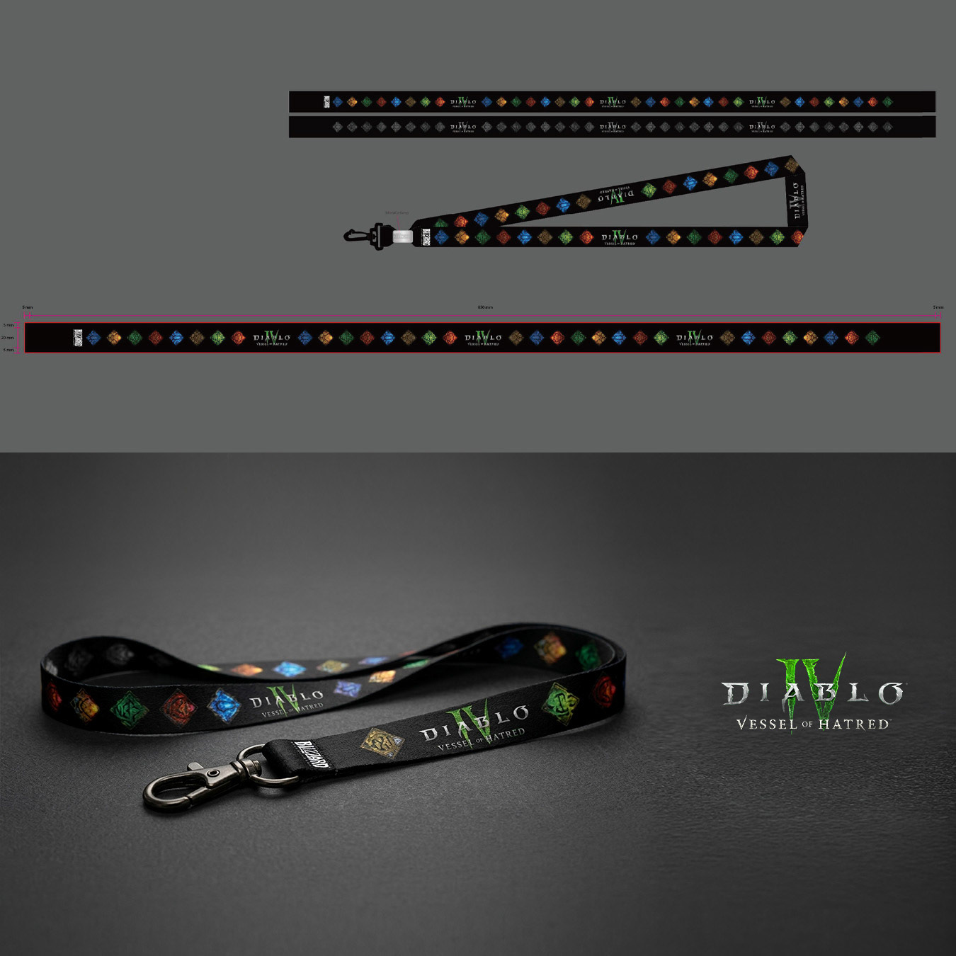 Diablo IV: Vessel of Hatred Lanyard