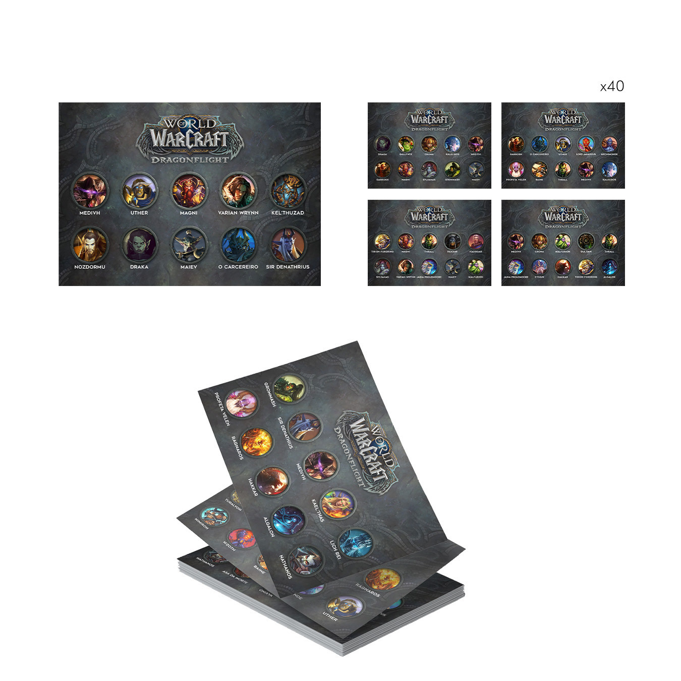 World of Warcraft: Dragonflight Bingo Cards
