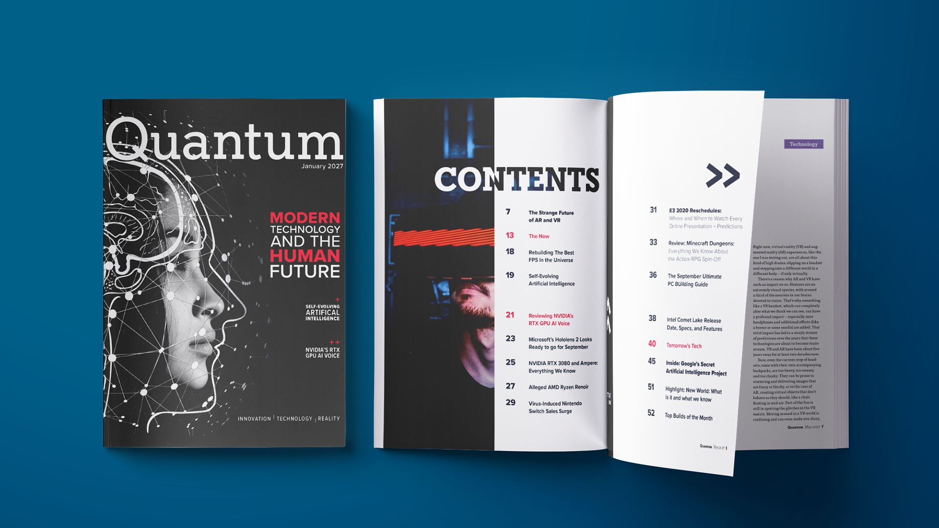 Table of Contents for January Issue