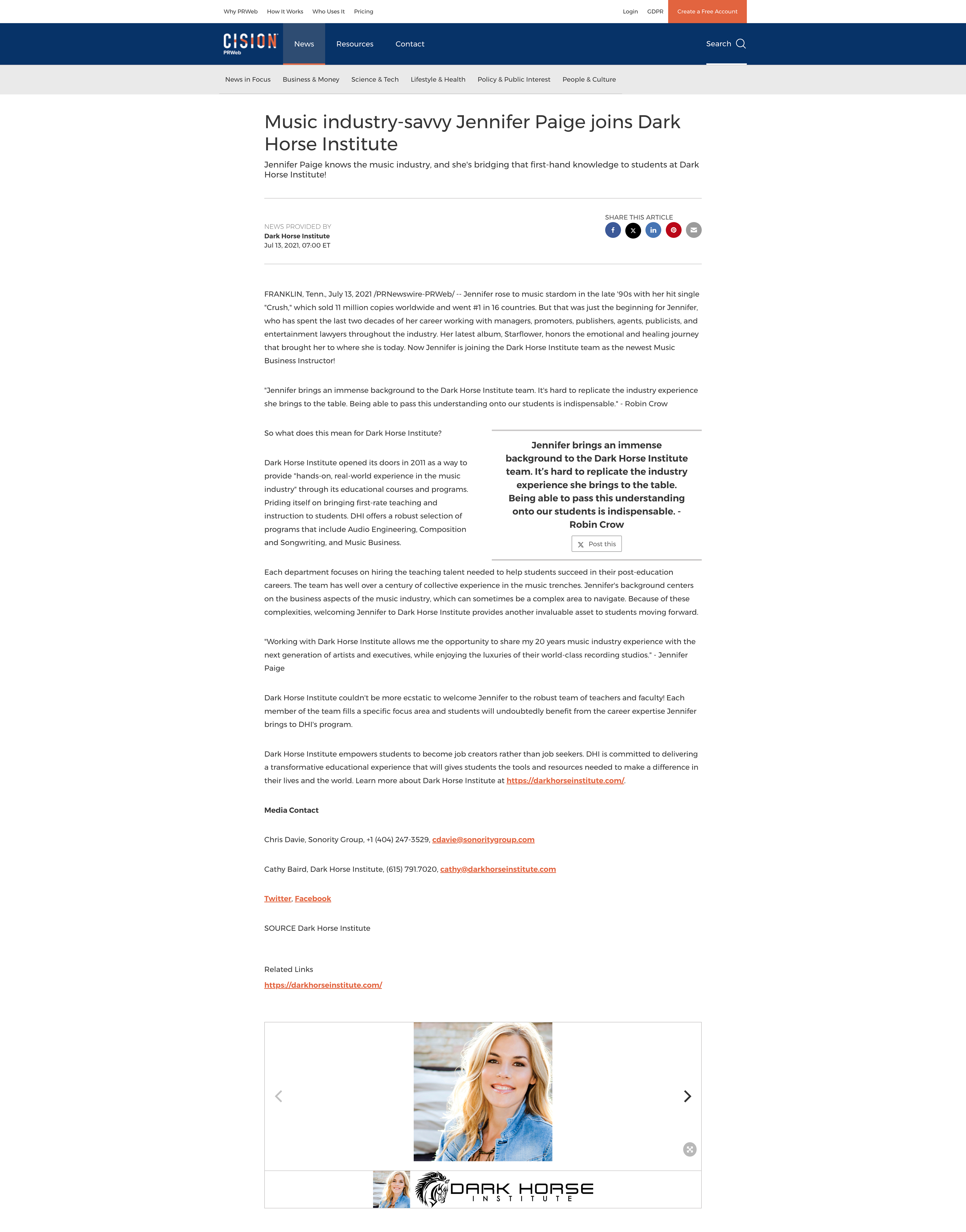 Press Release - Content