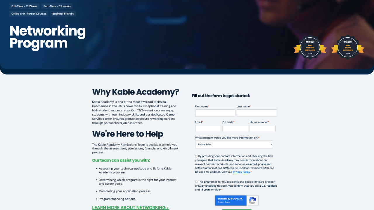 Landing Page - Design/Content Creation