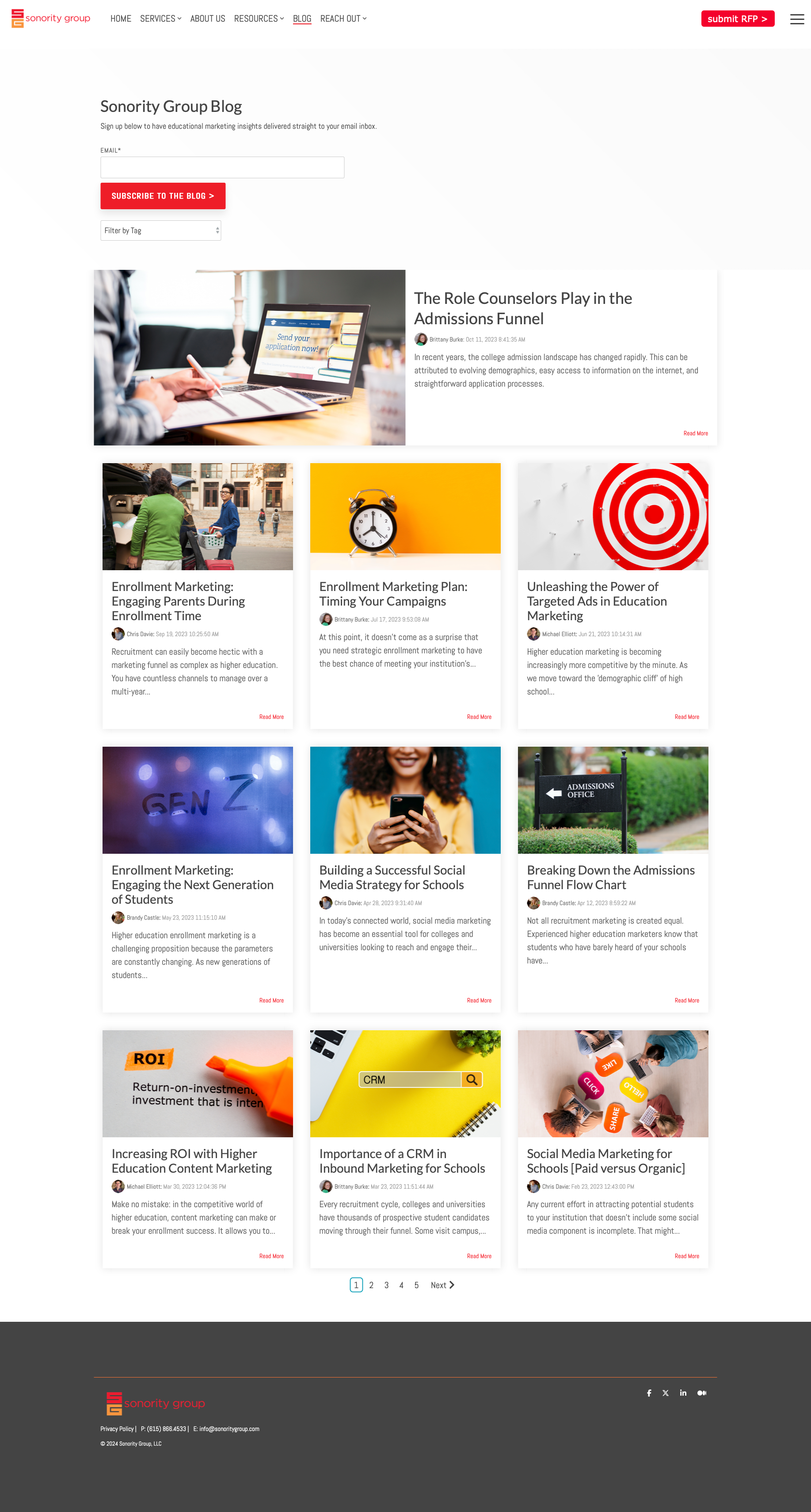 Blog Content, Creation and Management