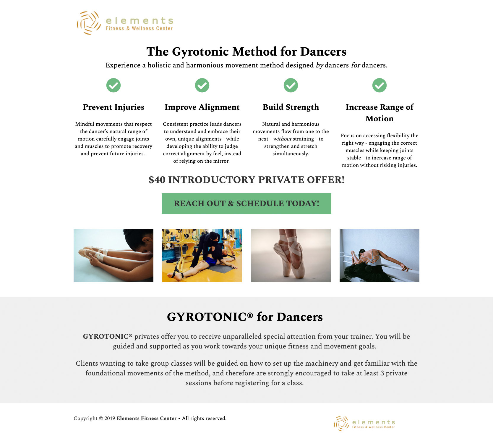 Landing Page - Design/Content Creation