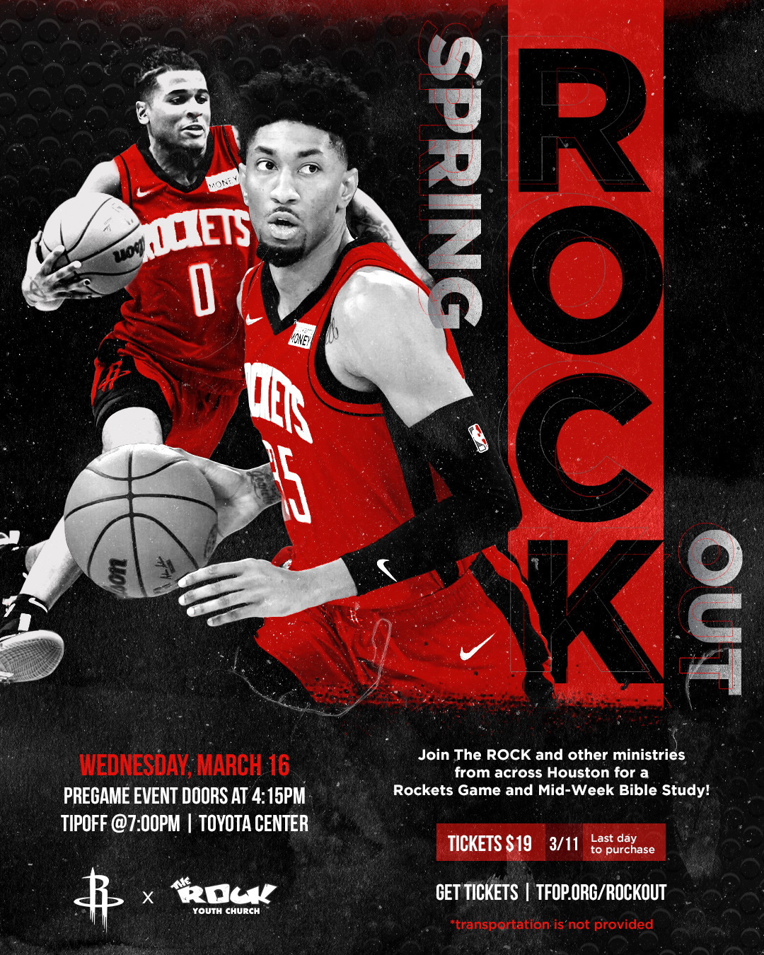 Houston Rockets x ROCK Youth Spring ROCK Out